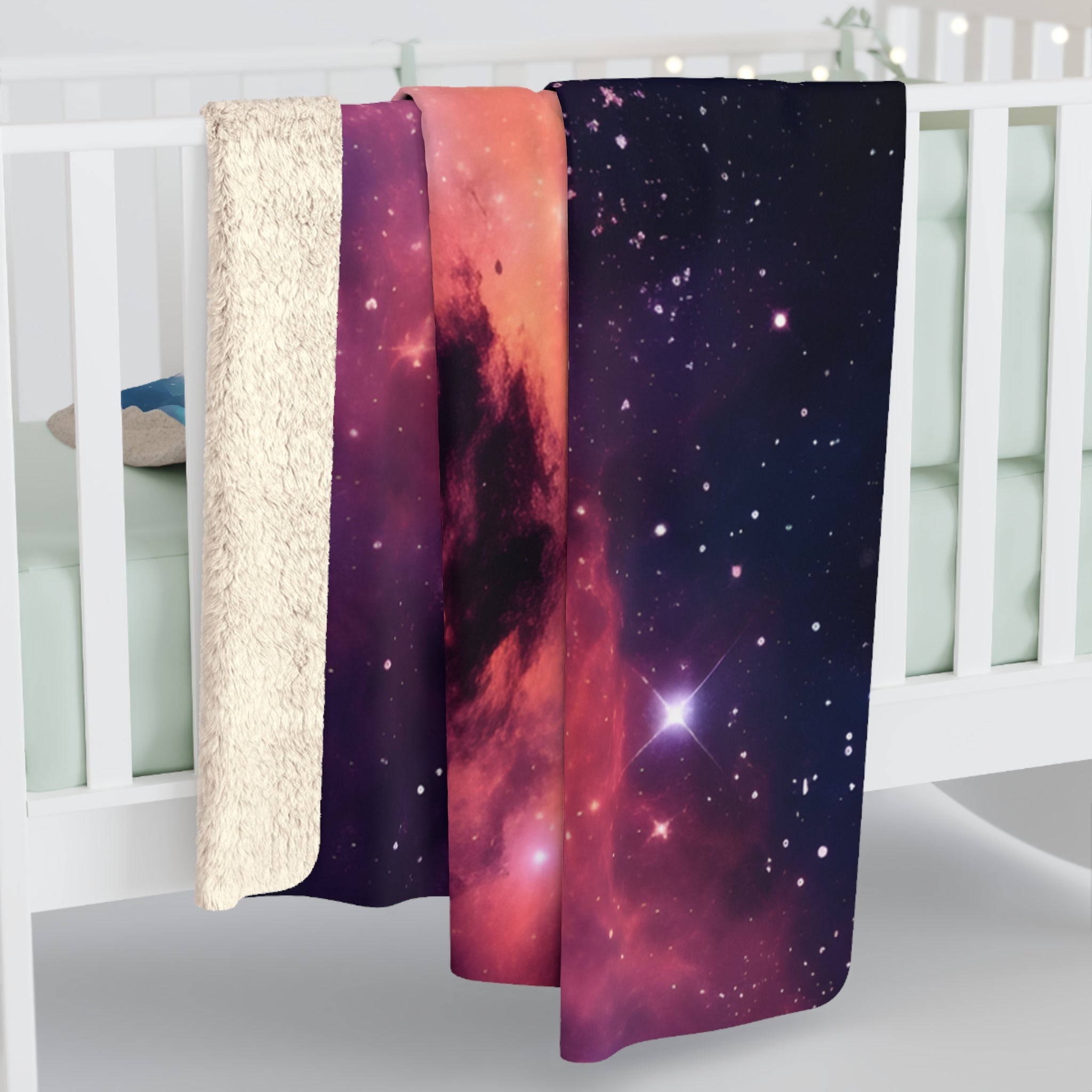 Nebulous Orbit Fleece Blanket