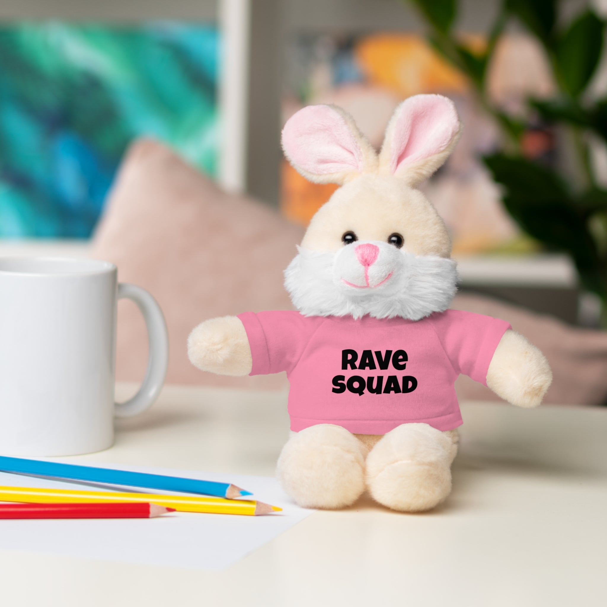 Rave Squad Stuffed Animal with Tee