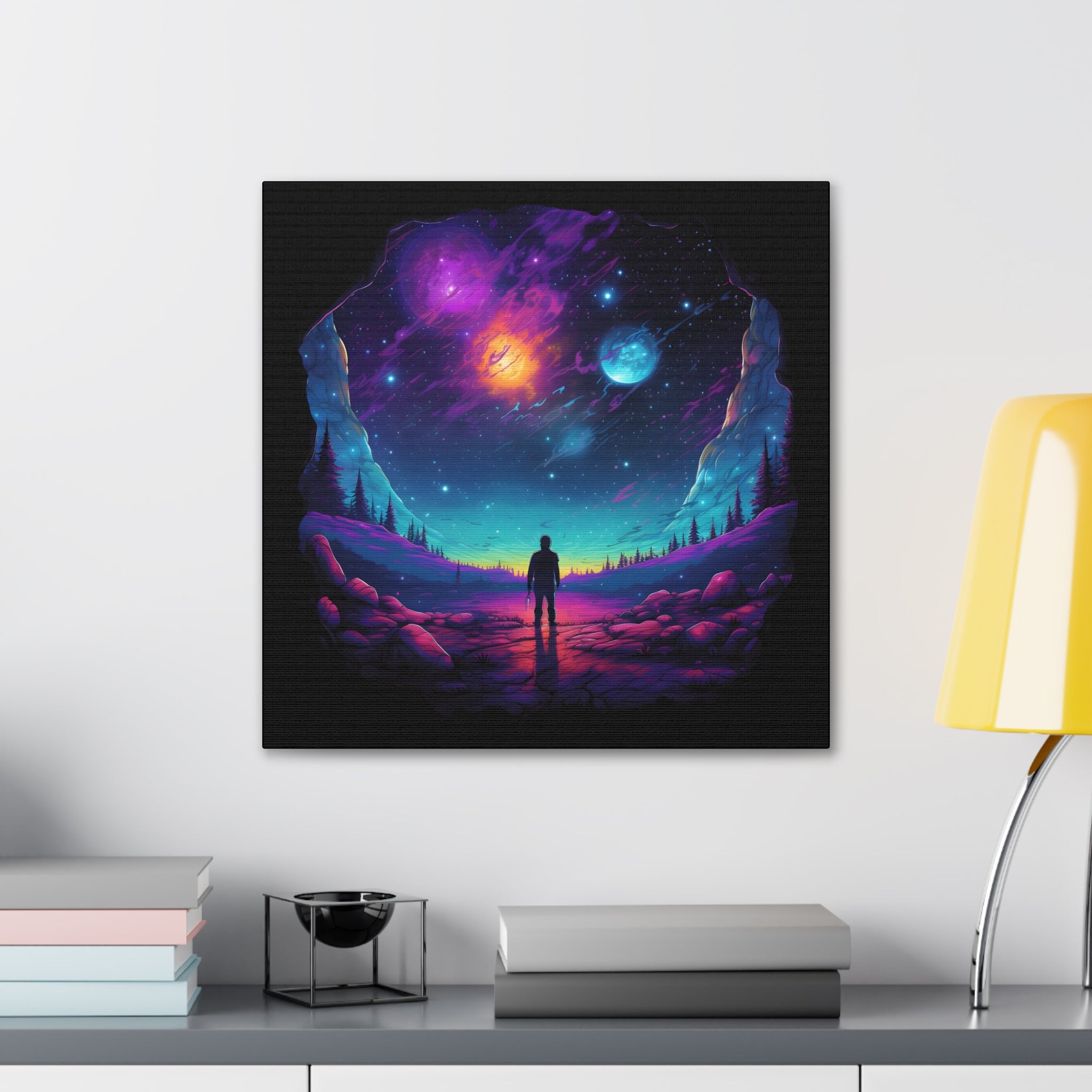 Nebula Nights Canvas Print Art