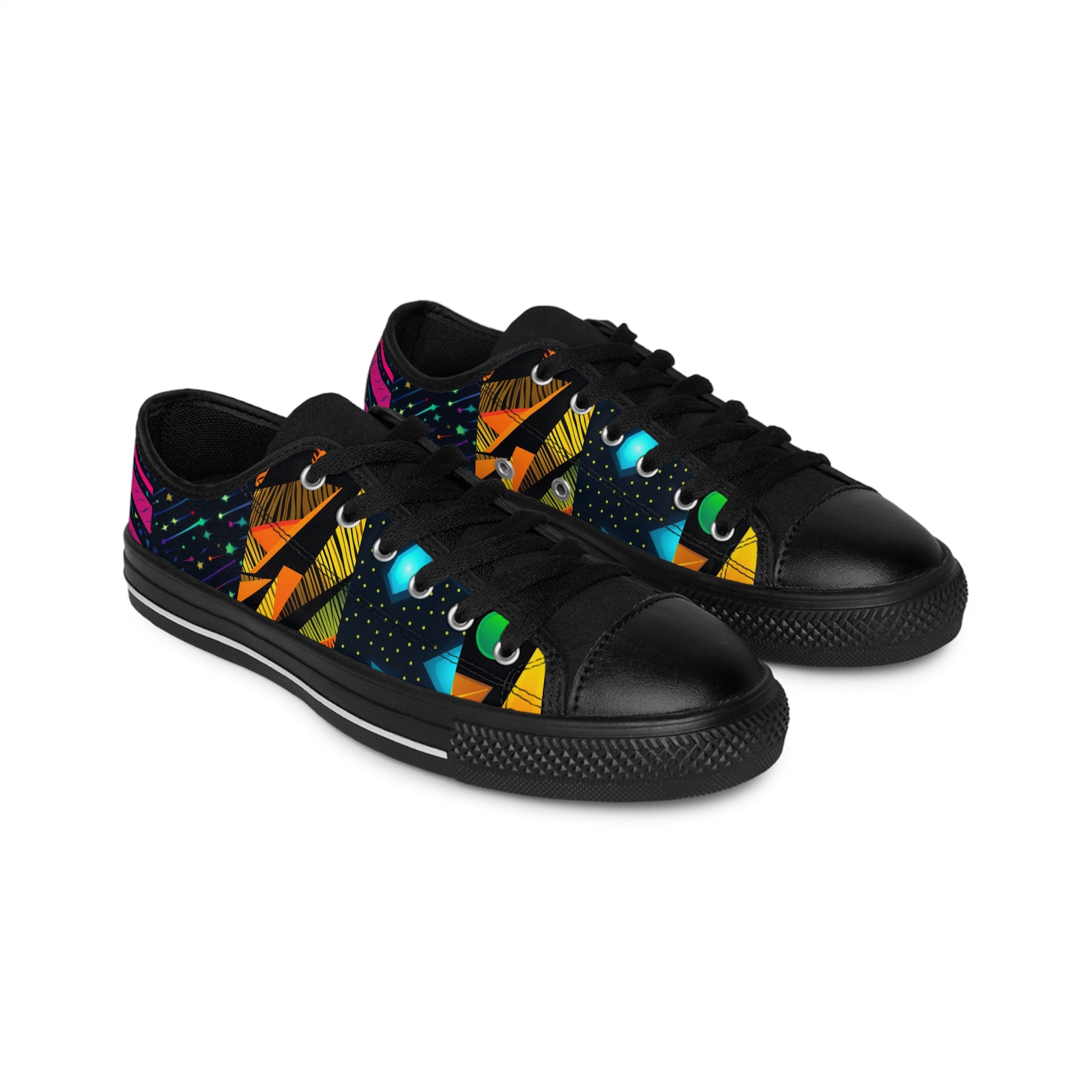 Women's Neon Matrix Low Top Shoes