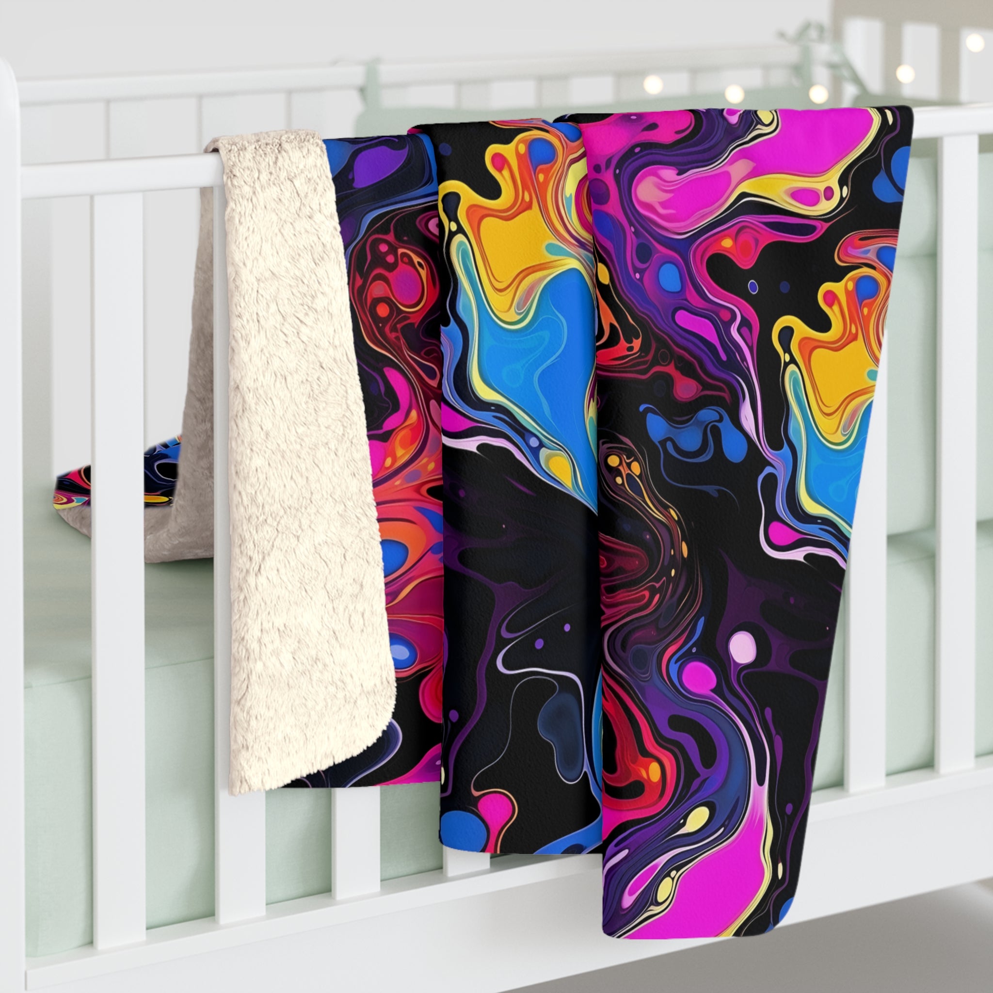 Trance Tornado Fleece Blanket