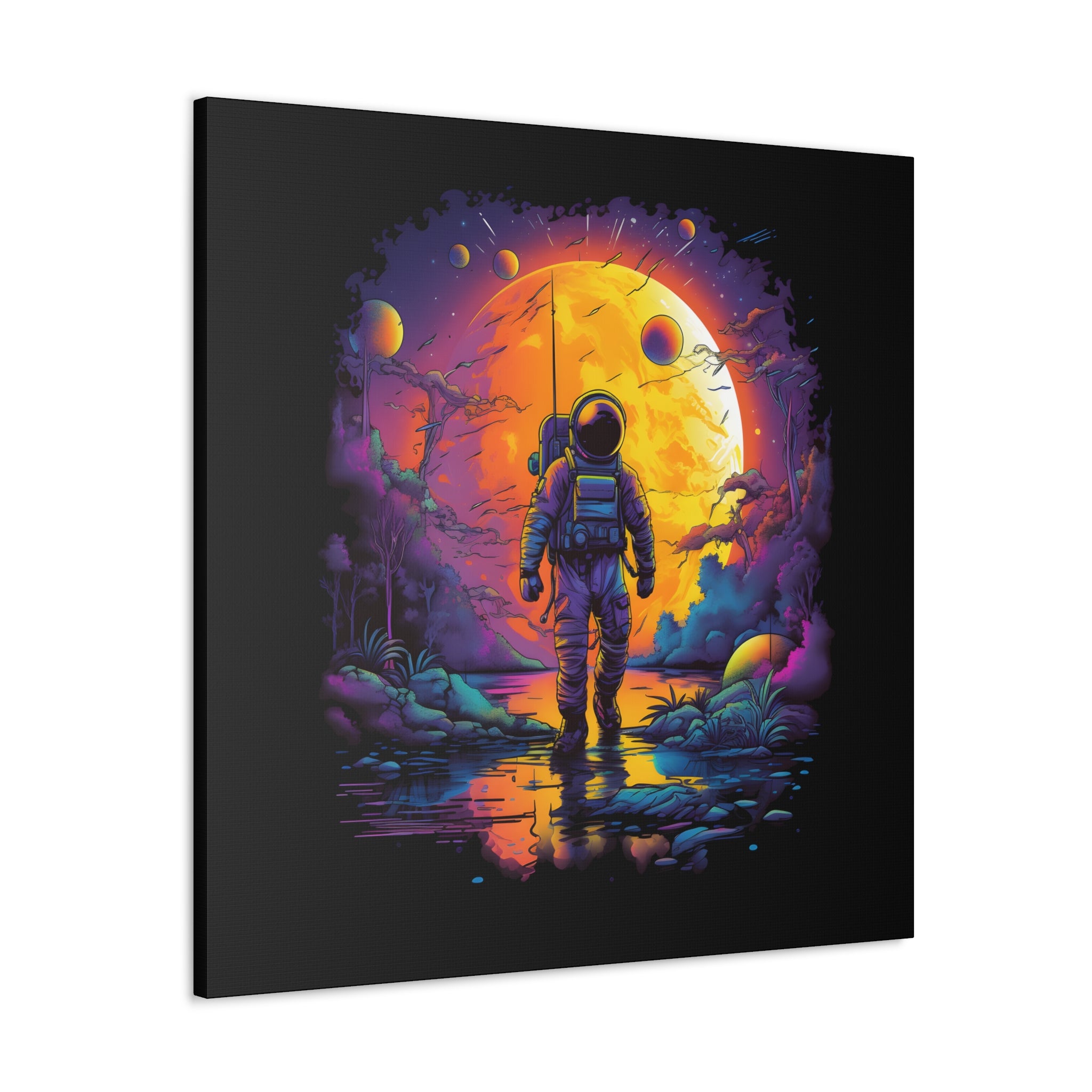 Solar Sojourn Canvas Print Art