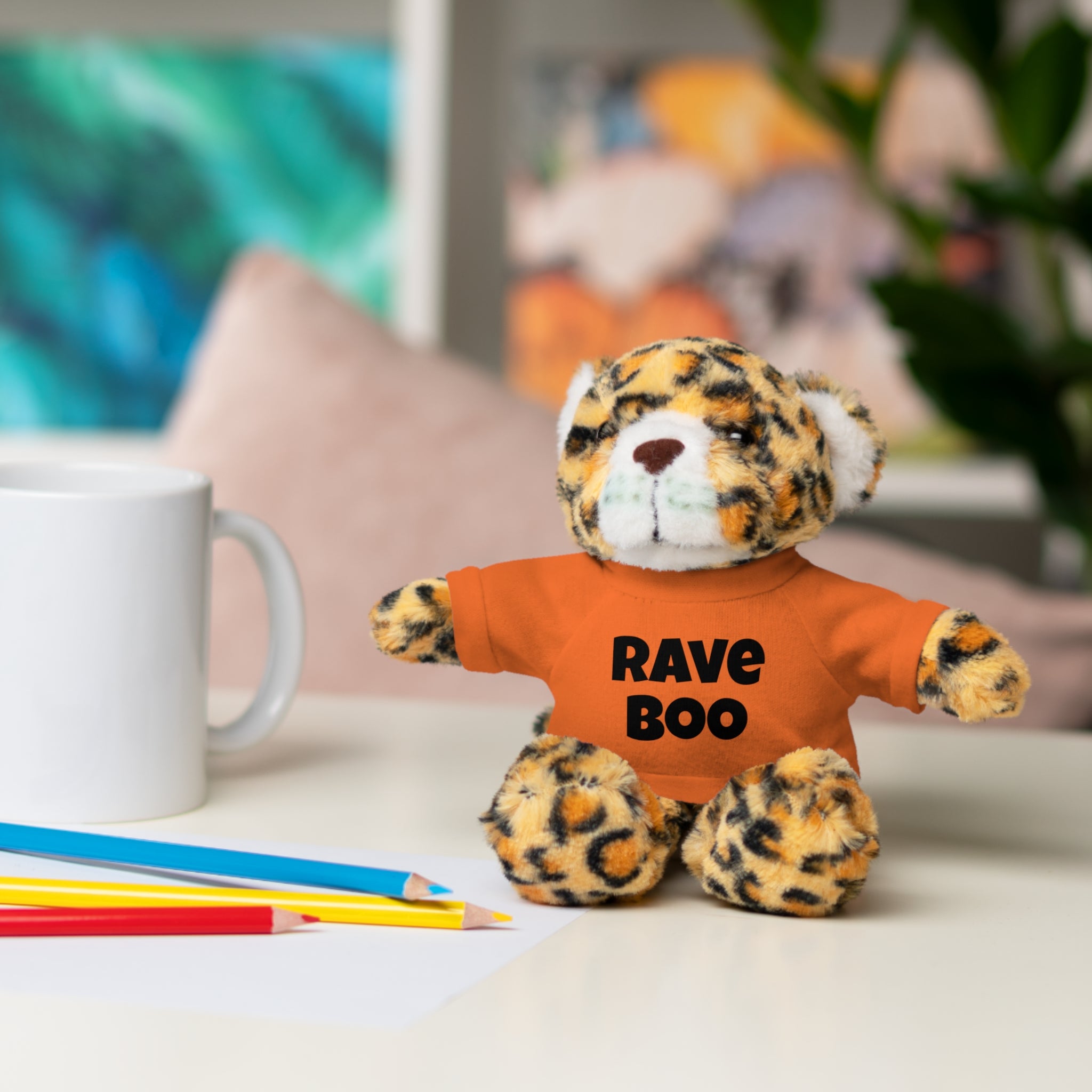 Copy of Copy of Copy of Copy of Best Rave Mom Stuffed Animal with Tee