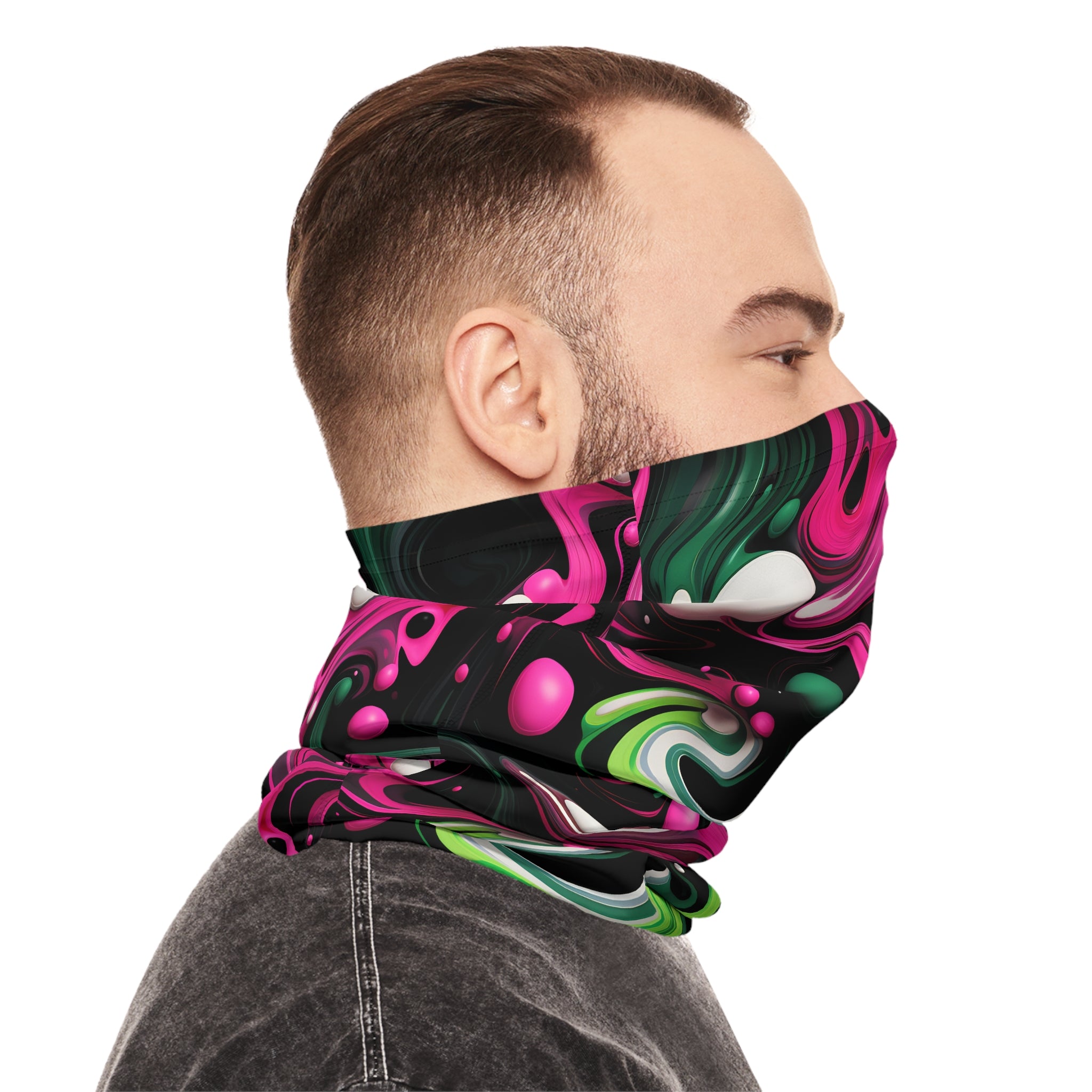 Luminescent Labyrinth Bandana Rave Mask