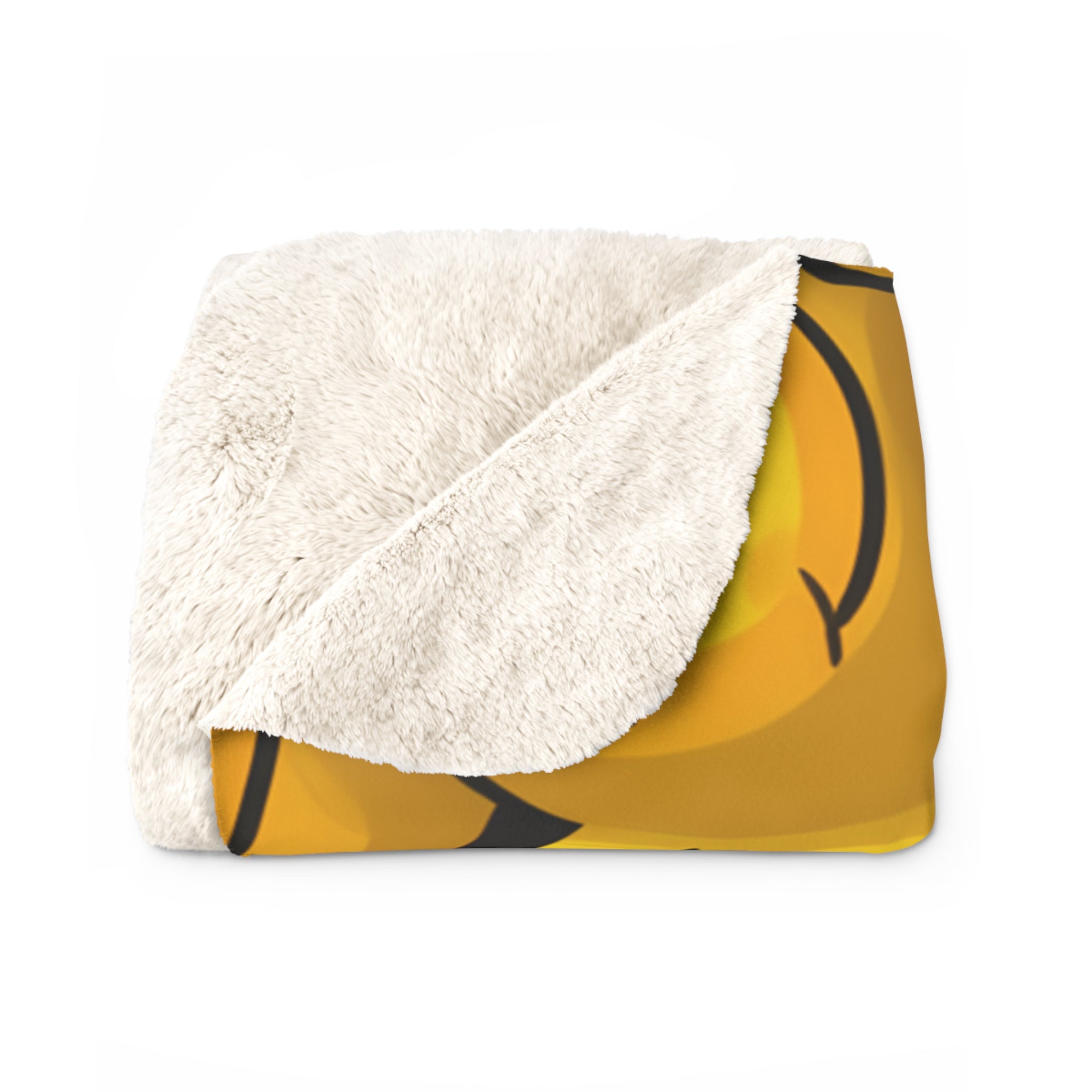 Smiley Shuffle Fleece Blanket