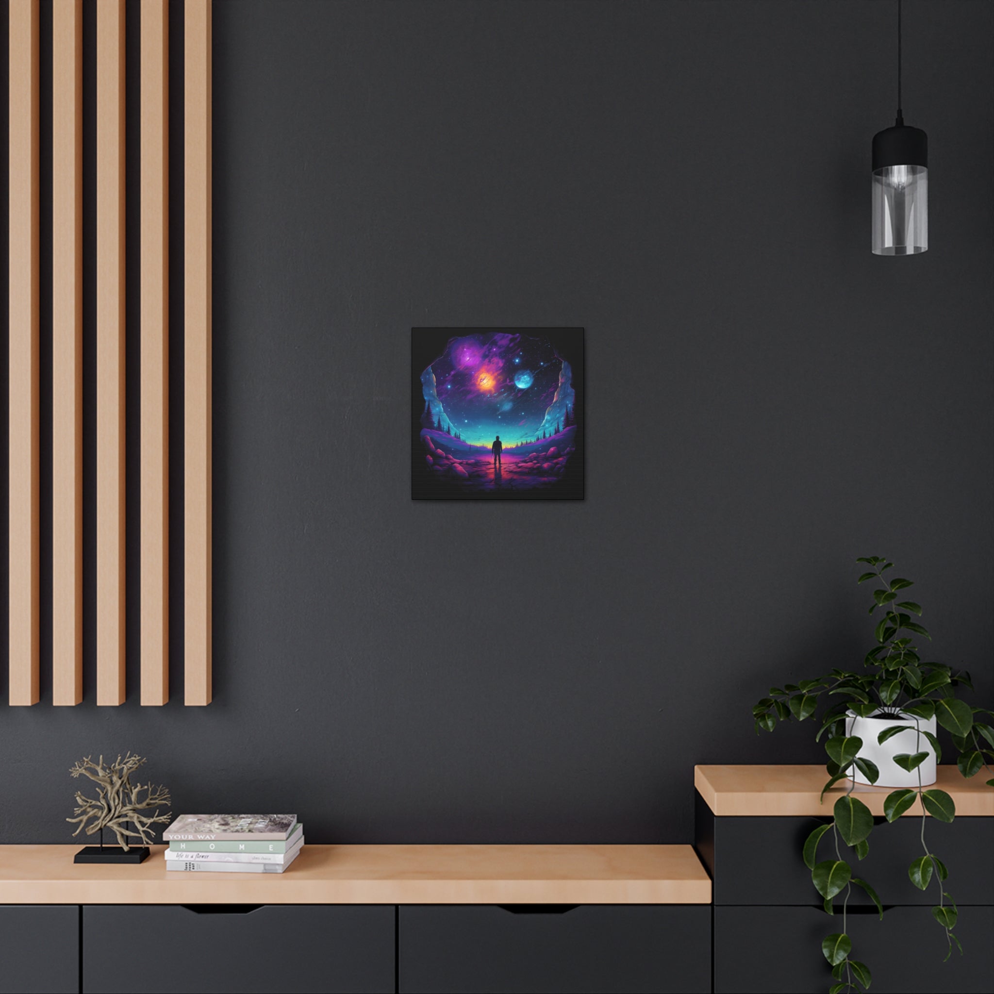 Nebula Nights Canvas Print Art