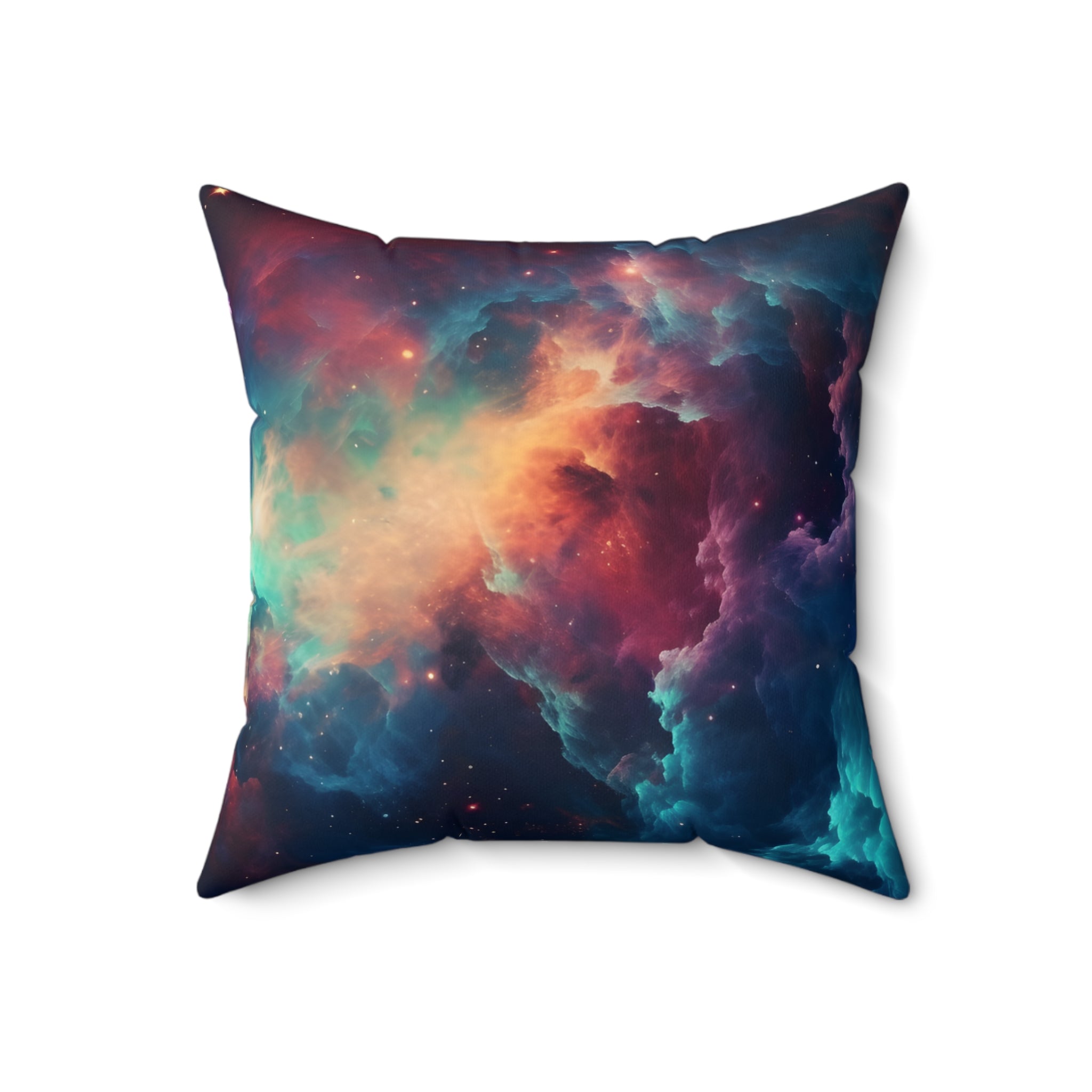 Supernova Stomper Square Pillow