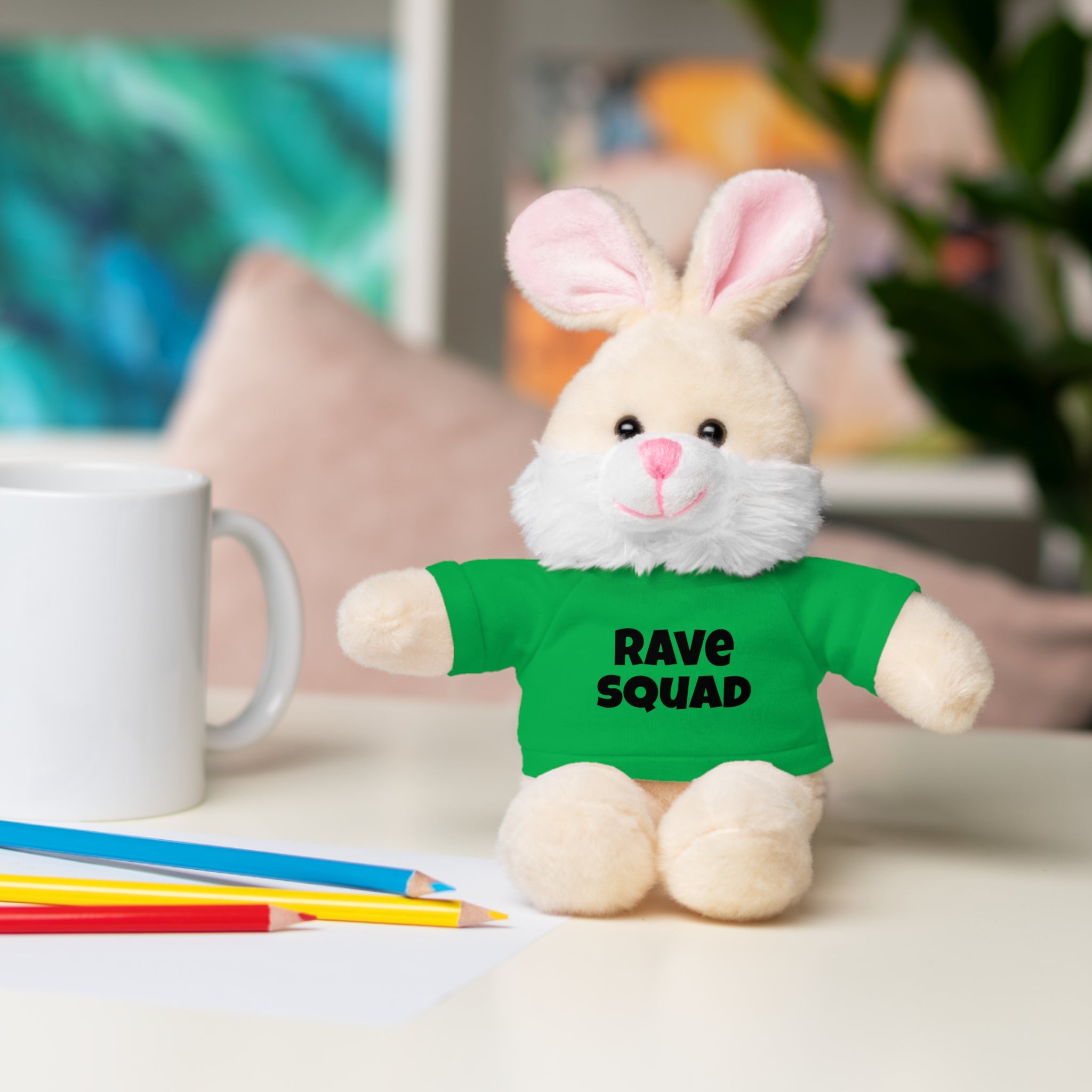 Rave Squad Stuffed Animal with Tee