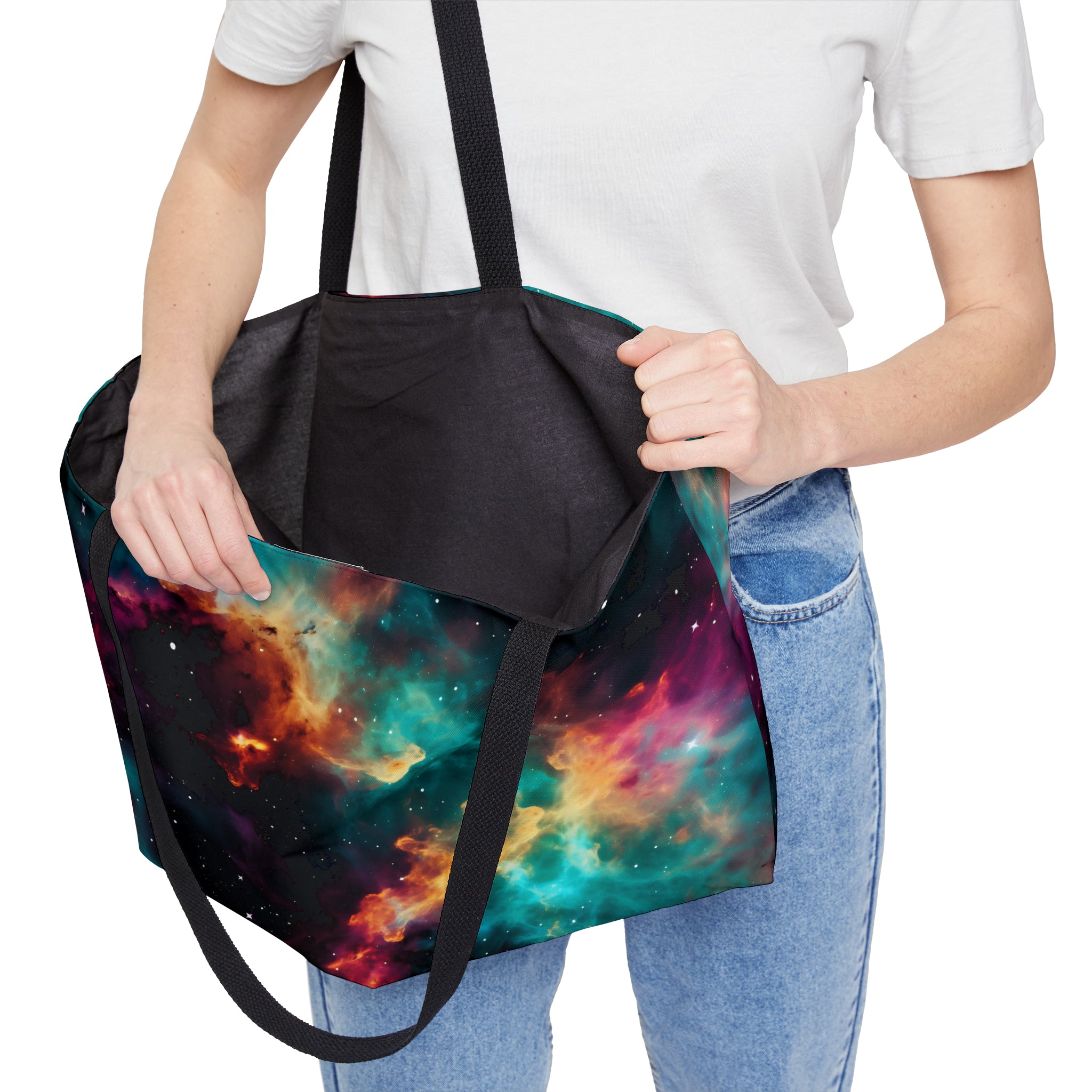 Nebula Nostalgia Weekender Tote Bag