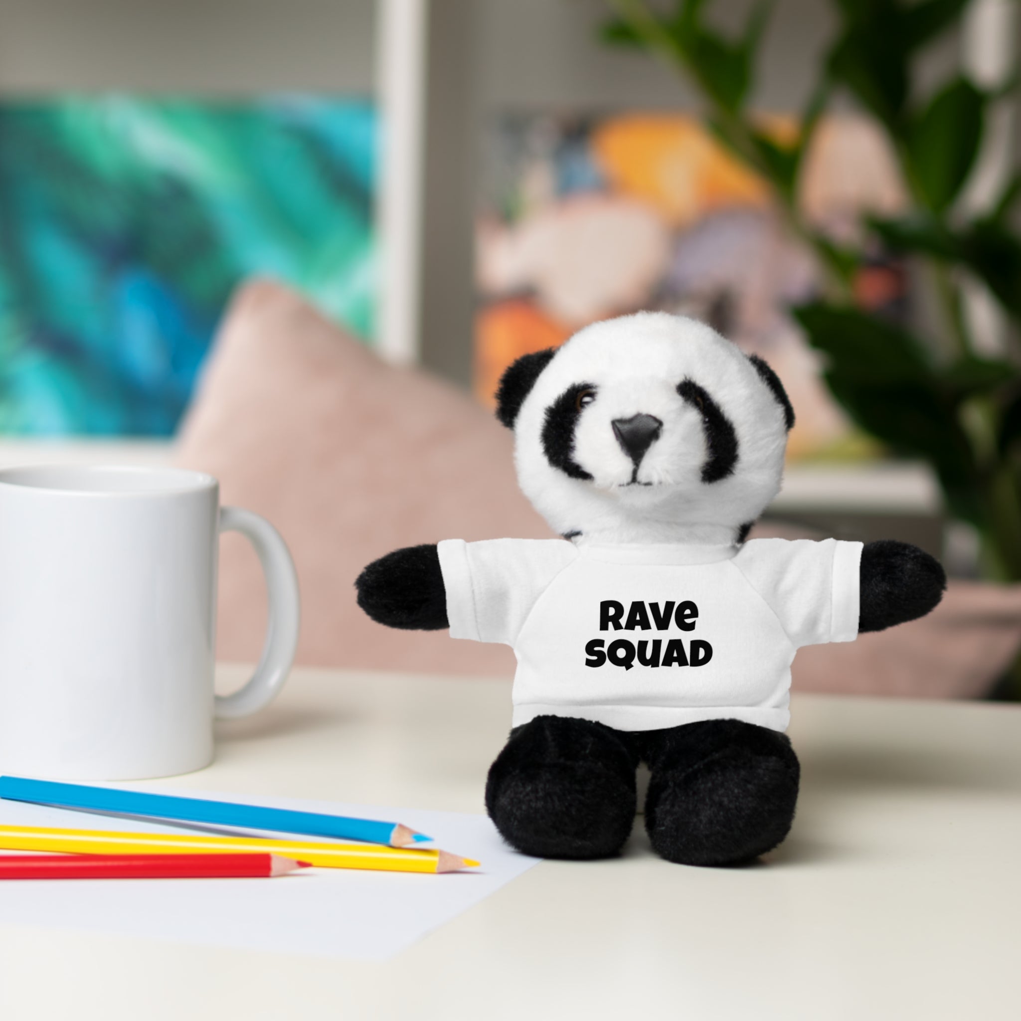 Rave Squad Stuffed Animal with Tee