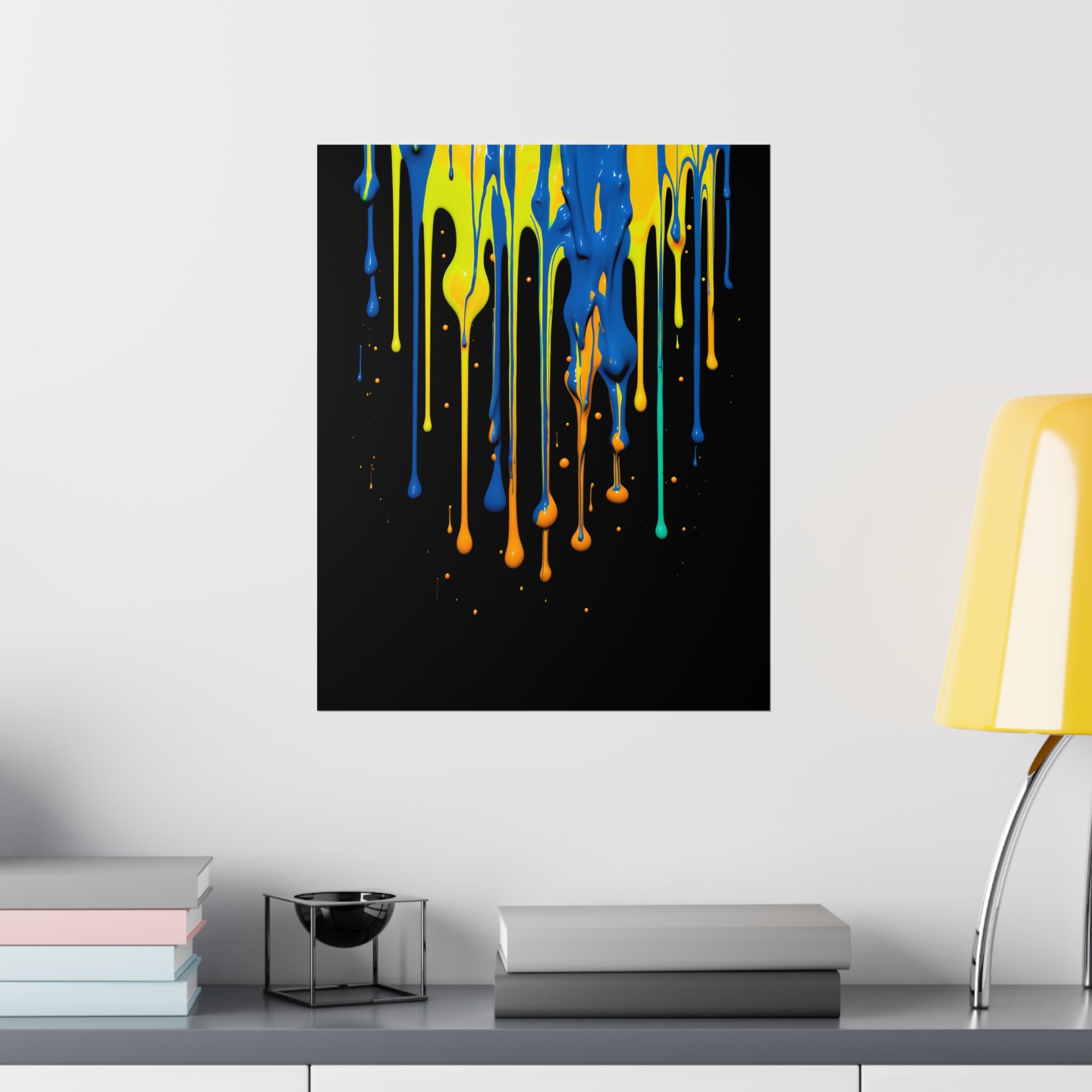 Mesmerizing Meltdown Premium Matte Poster