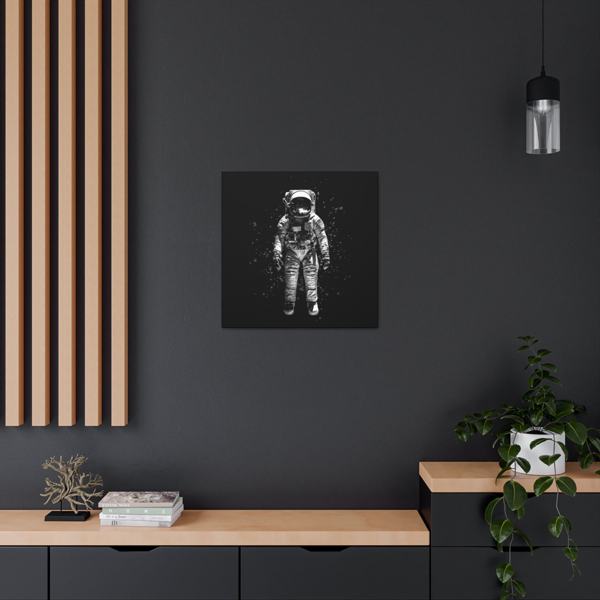 Astronaut Aesthetics Canvas Print Art