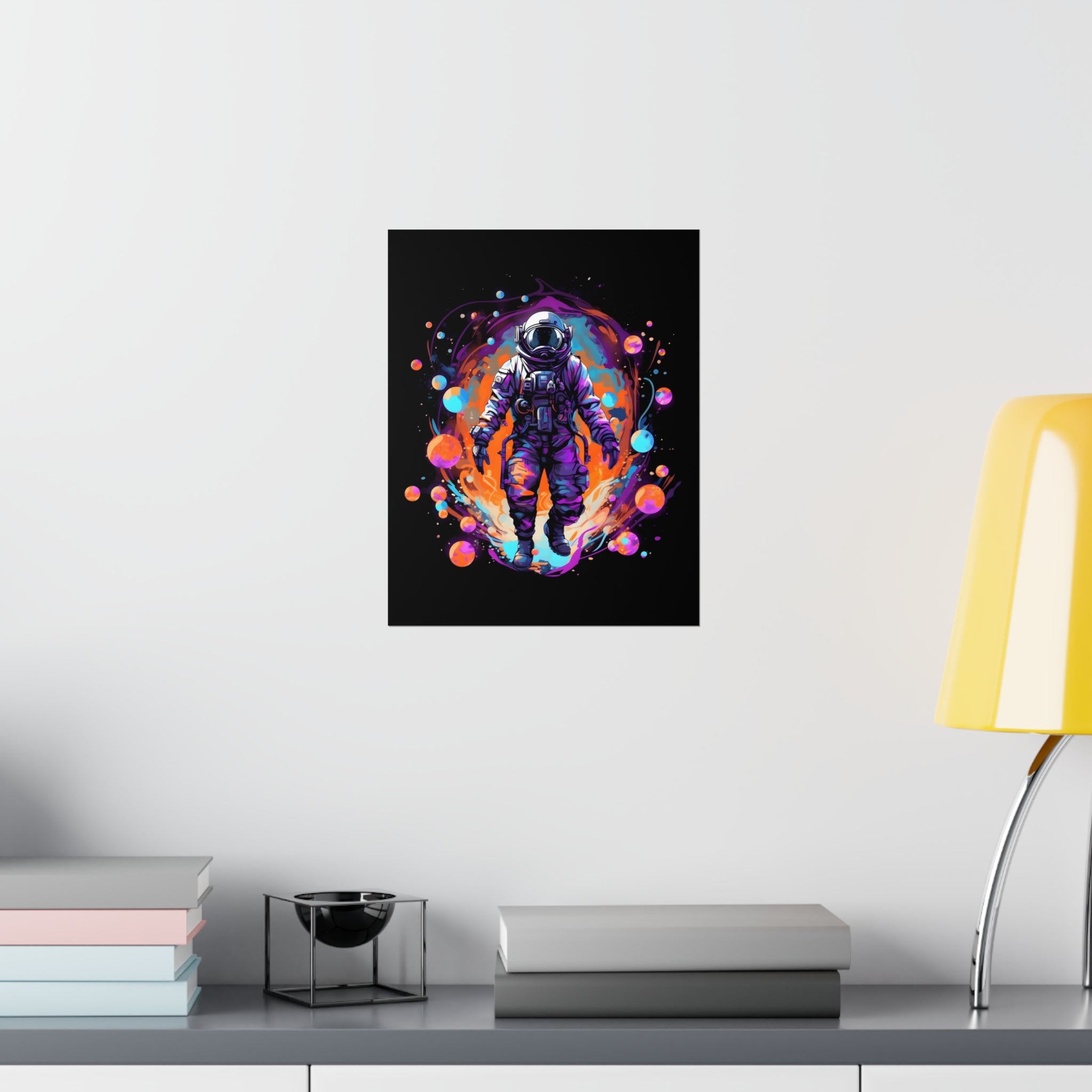 Space Age Style Premium Matte Poster