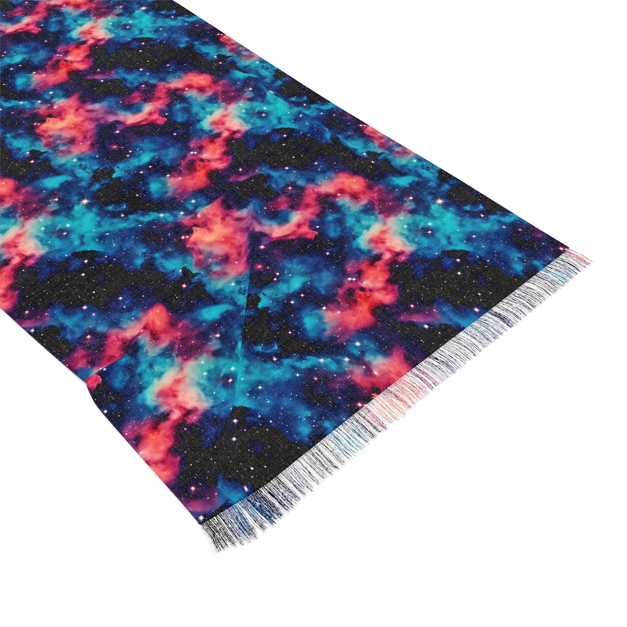 Spiral Galaxy Light Rave Scarf