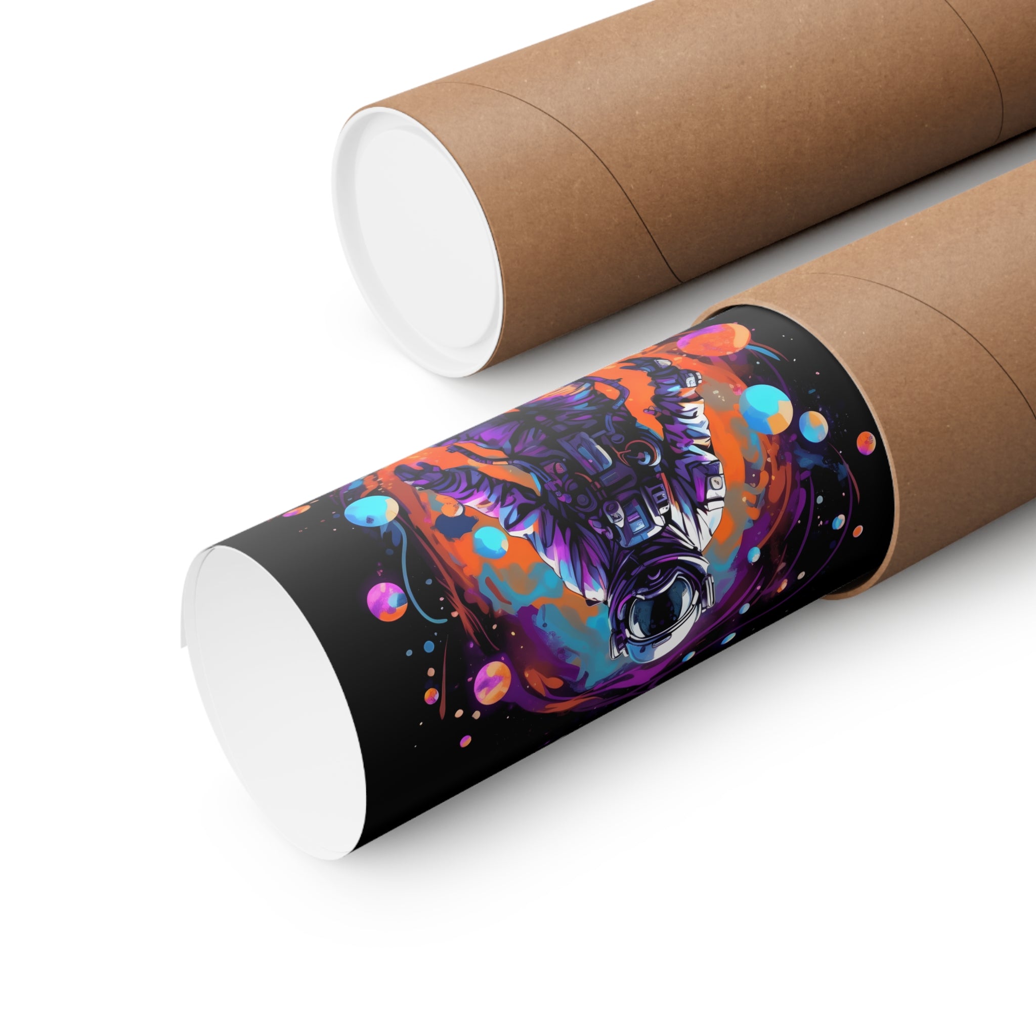 Space Age Style Premium Matte Poster