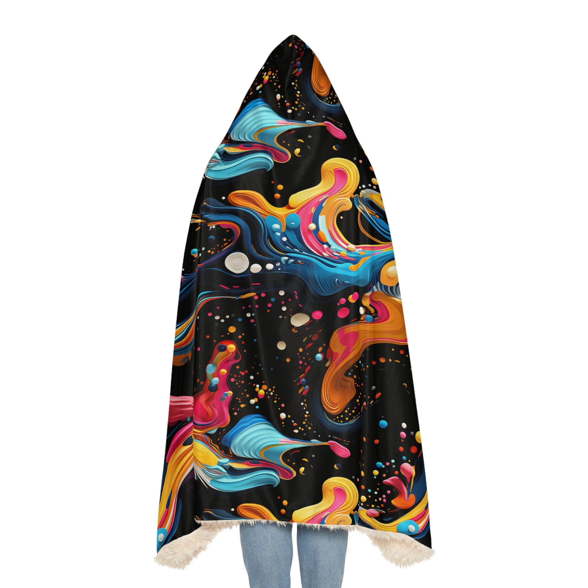 Trippy Tidal Wave Snuggle Blanket