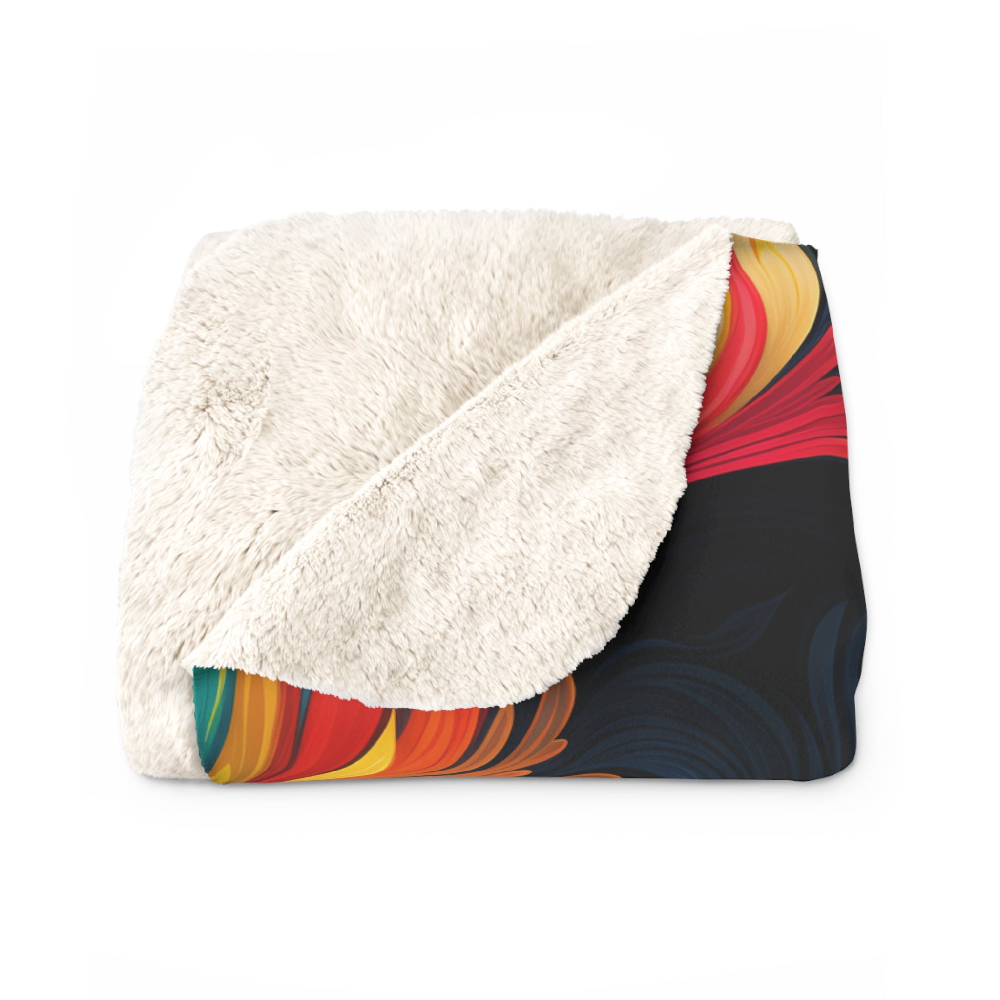 Technicolor Tranquility Fleece Blanket