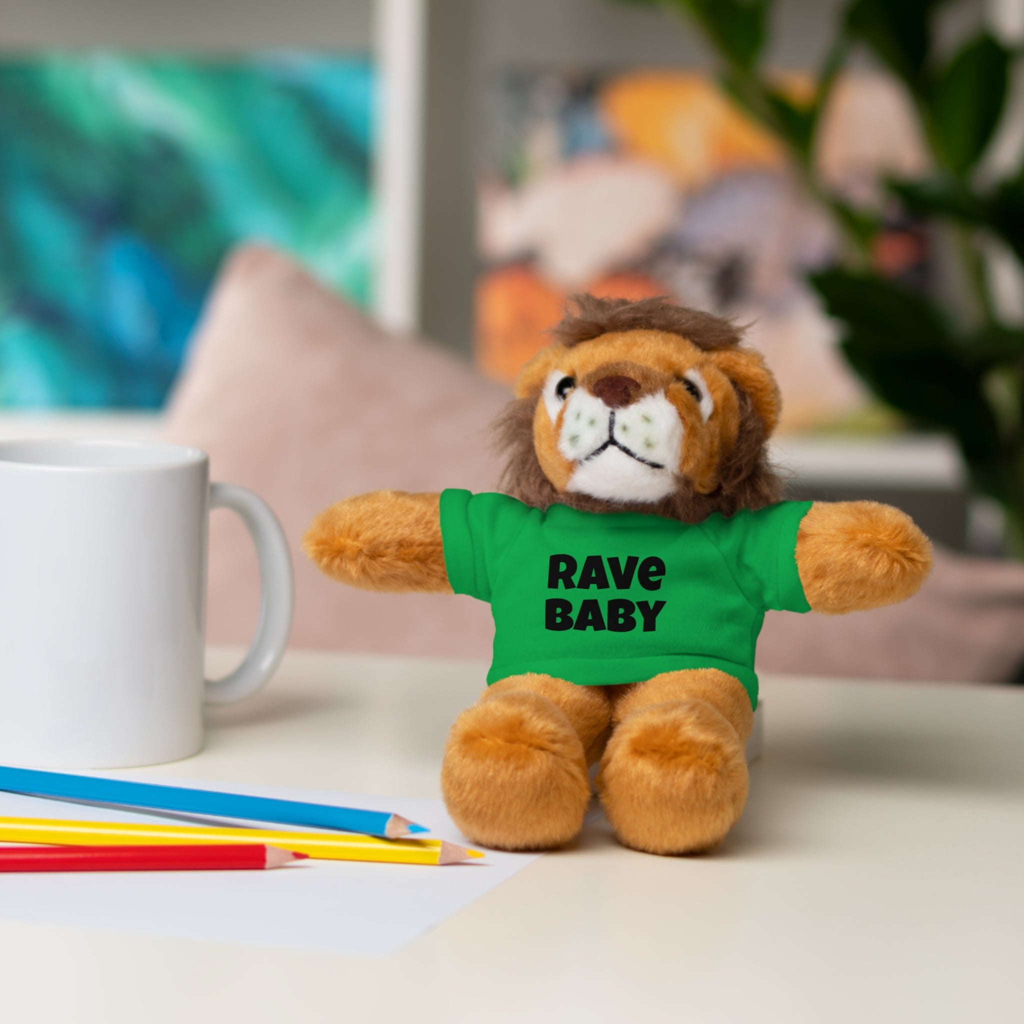 Rave Baby Stuffed Animal with Tee