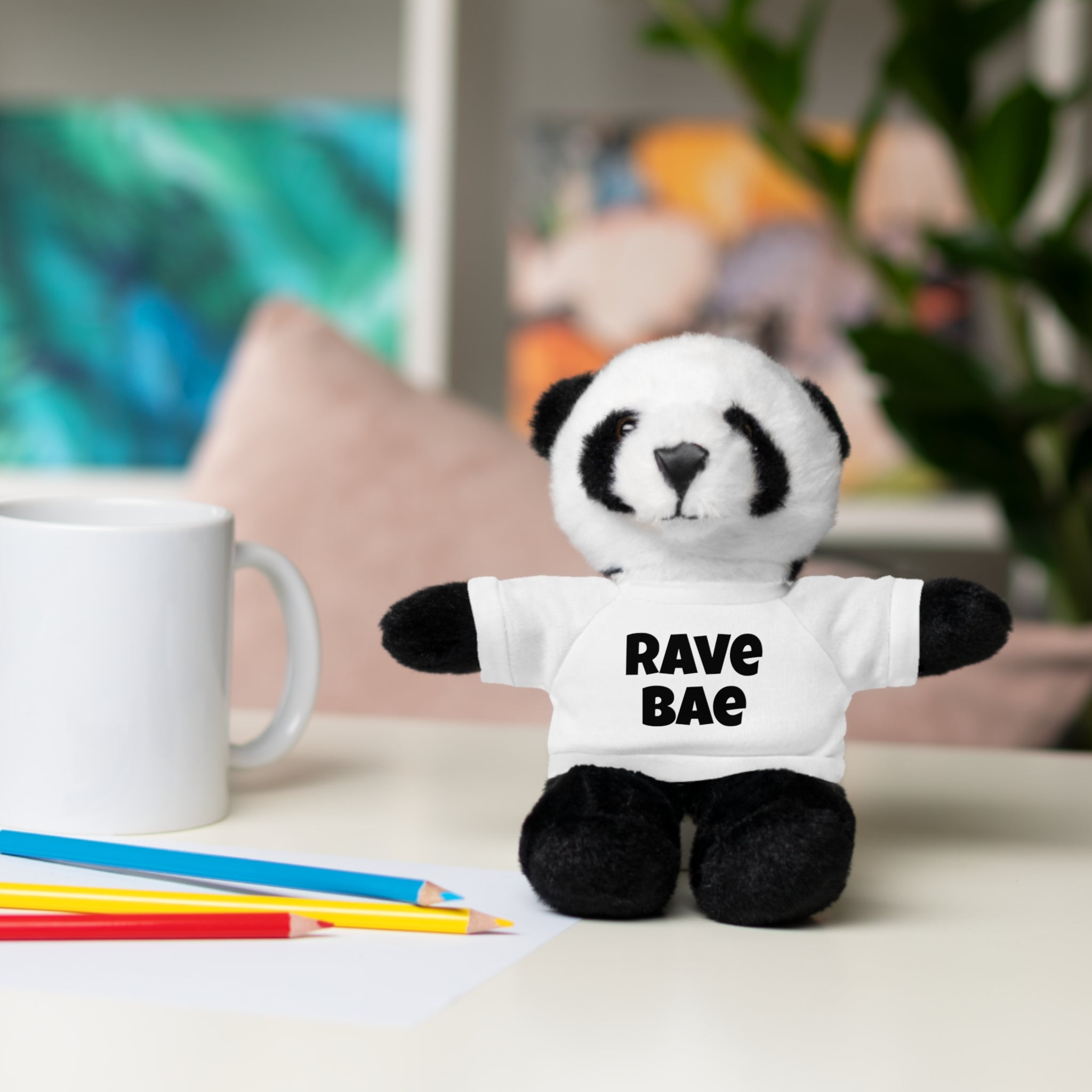 Rave Bae Stuffed Animal with Tee