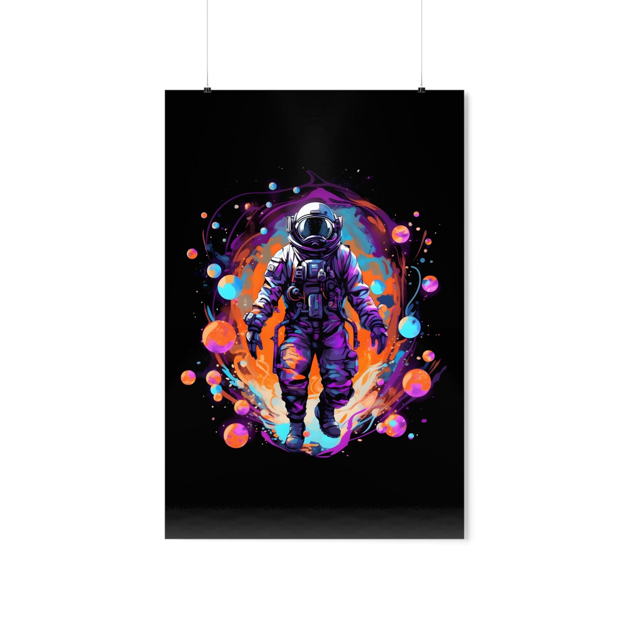 Space Age Style Premium Matte Poster