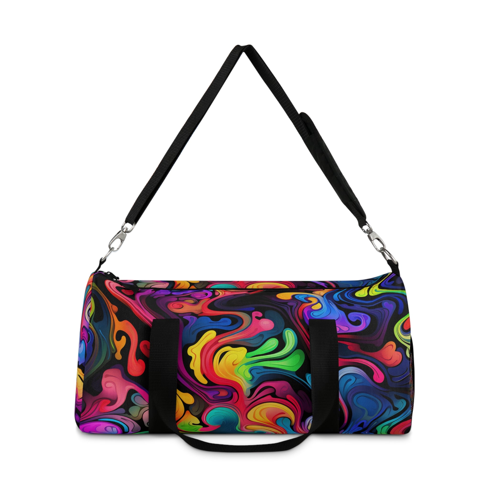 Psychedelic Whirlwind Duffel Bag