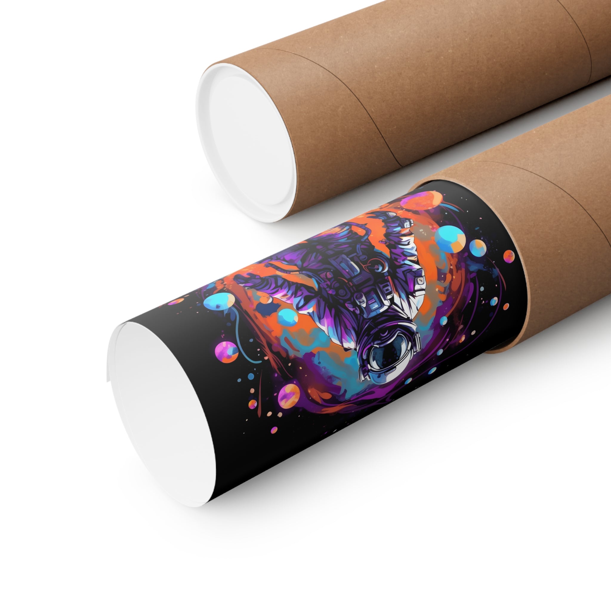 Space Age Style Premium Matte Poster