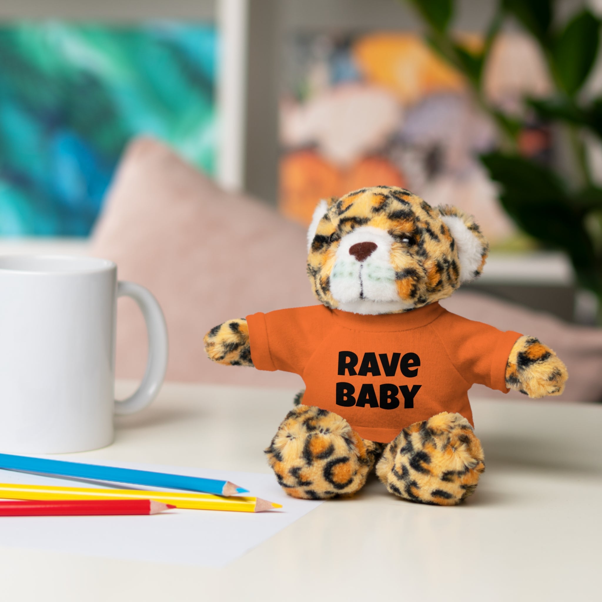 Rave Baby Stuffed Animal with Tee