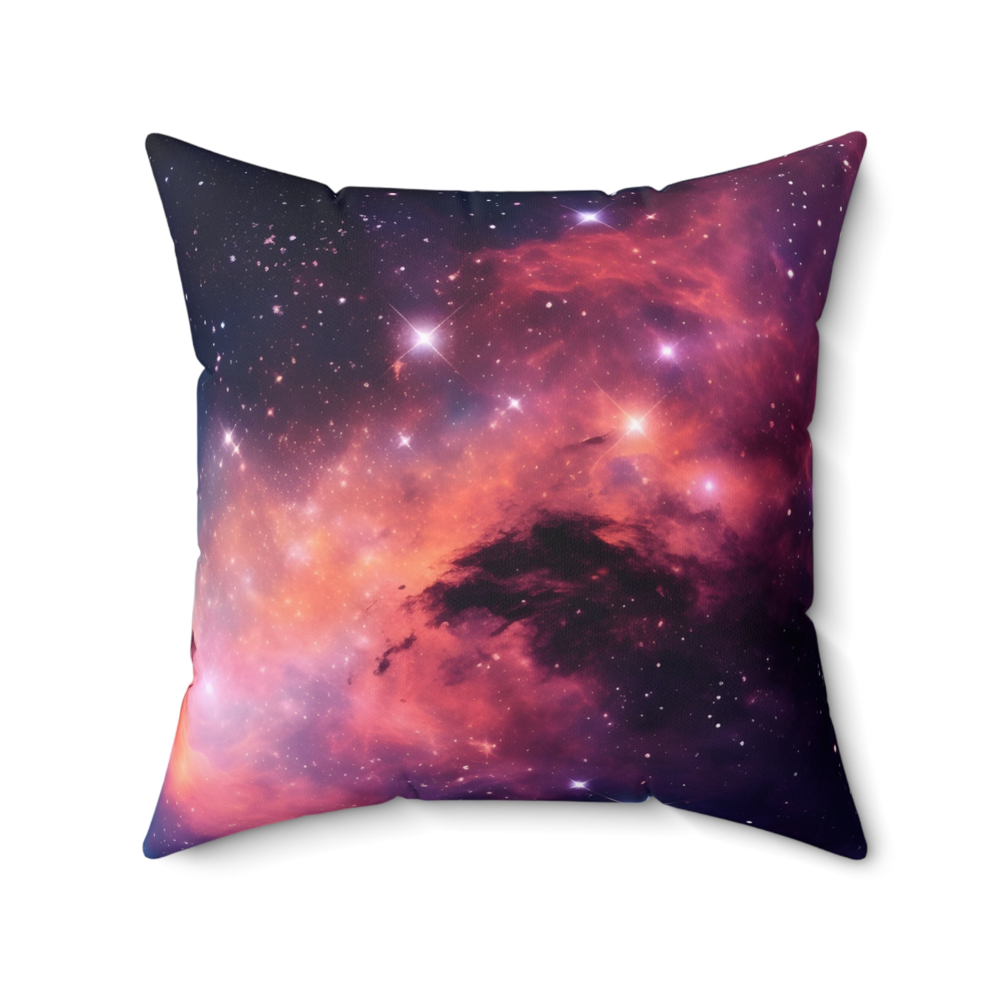 Nebulous Orbit Square Pillow