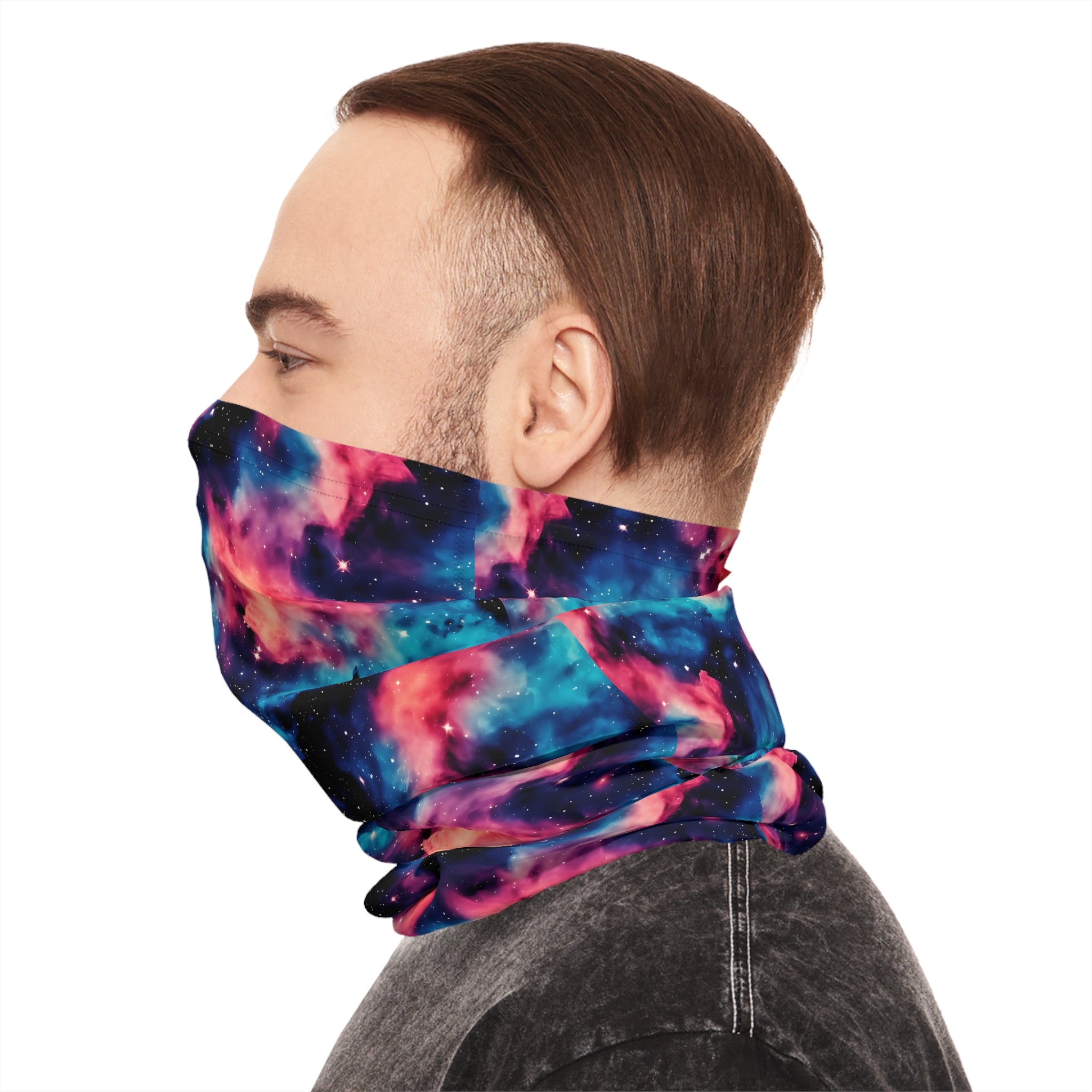 Spiral Galaxy Bandana Rave Mask