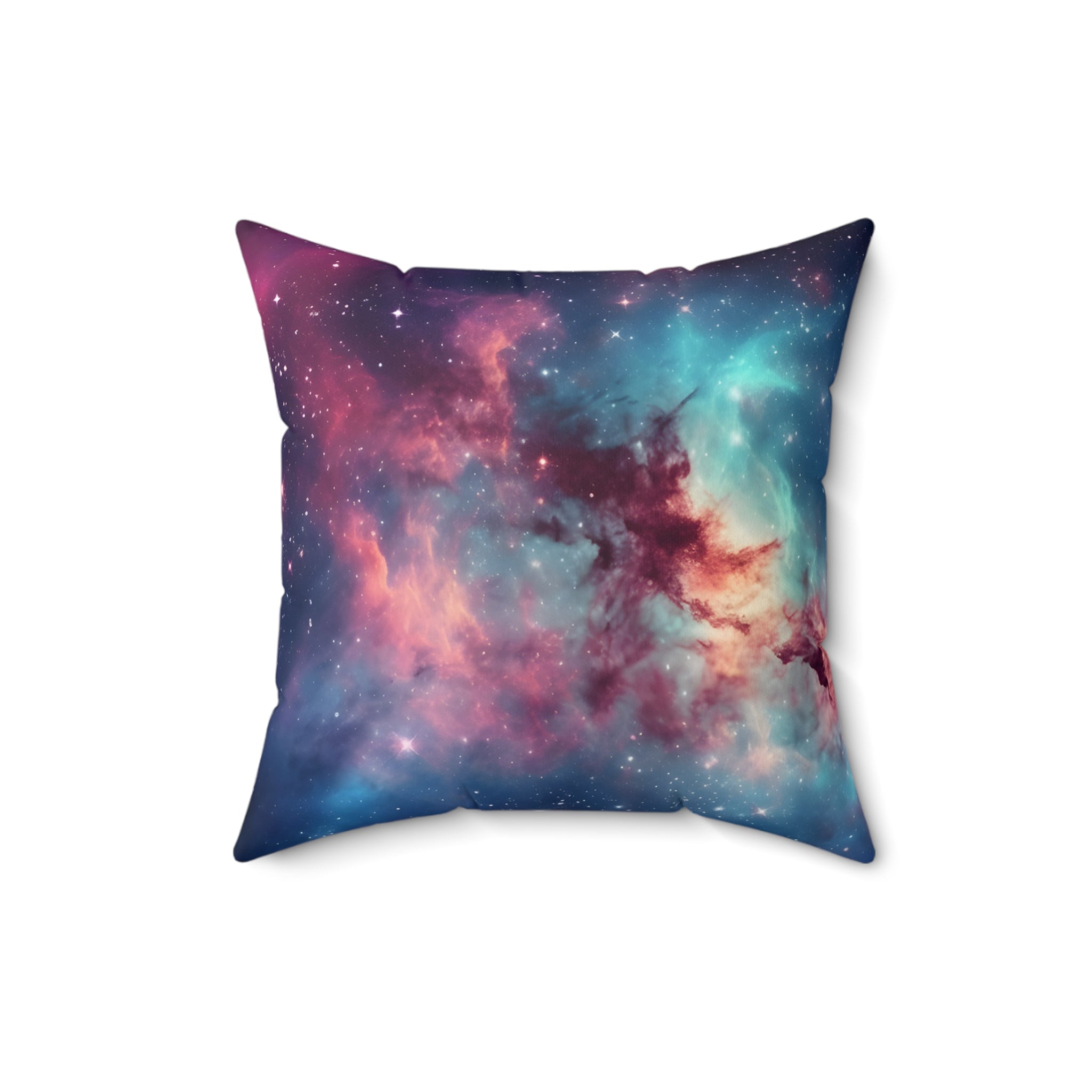 Nebulous Orbit Square Pillow