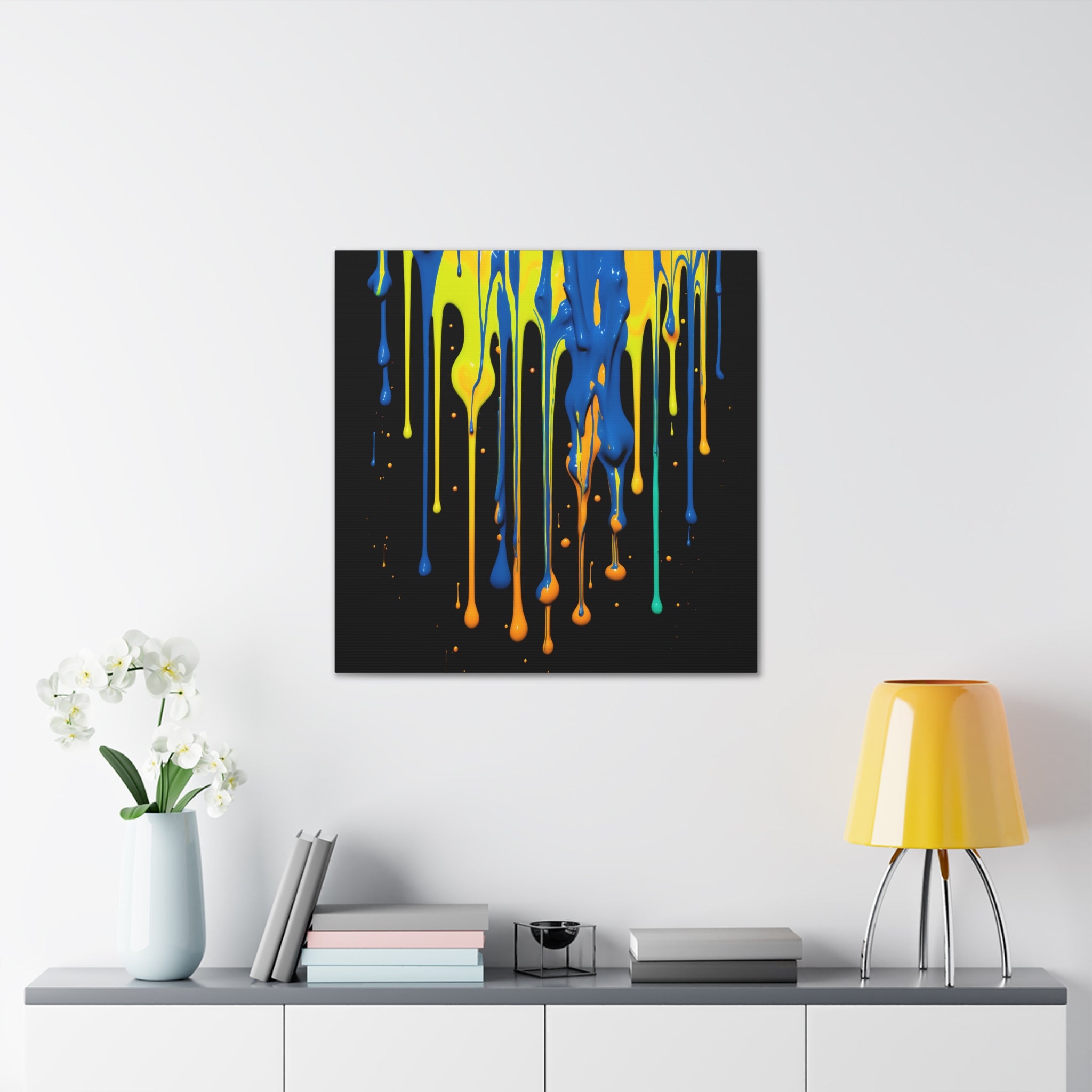 Mesmerizing Meltdown Canvas Print Art