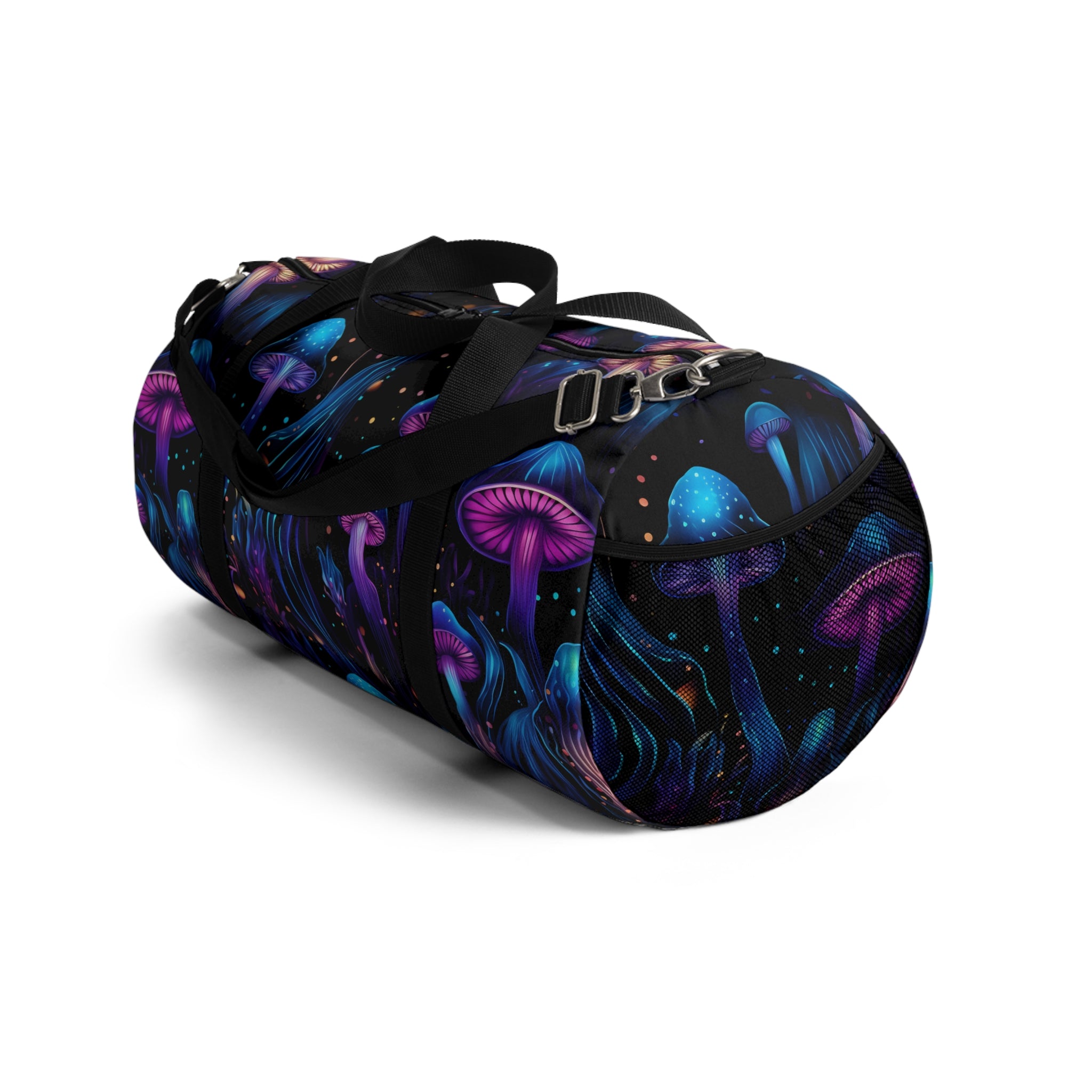 Electric Mushroom Dream Duffel Bag