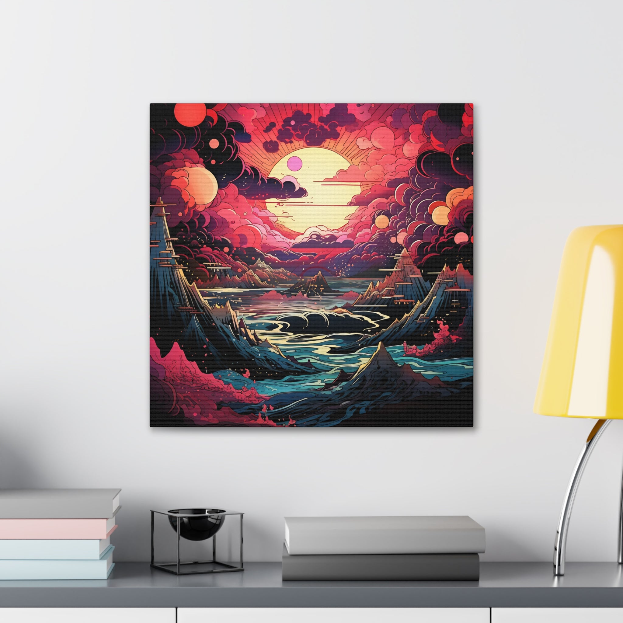 Space Safari Canvas Print Art