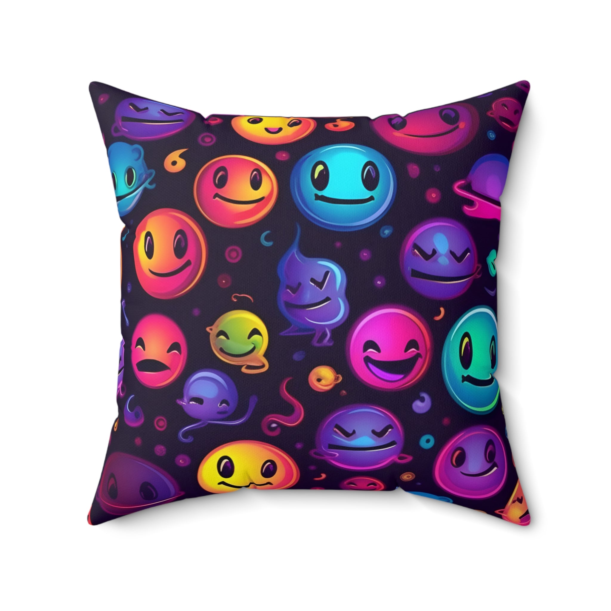 Jovial Jump Square Pillow