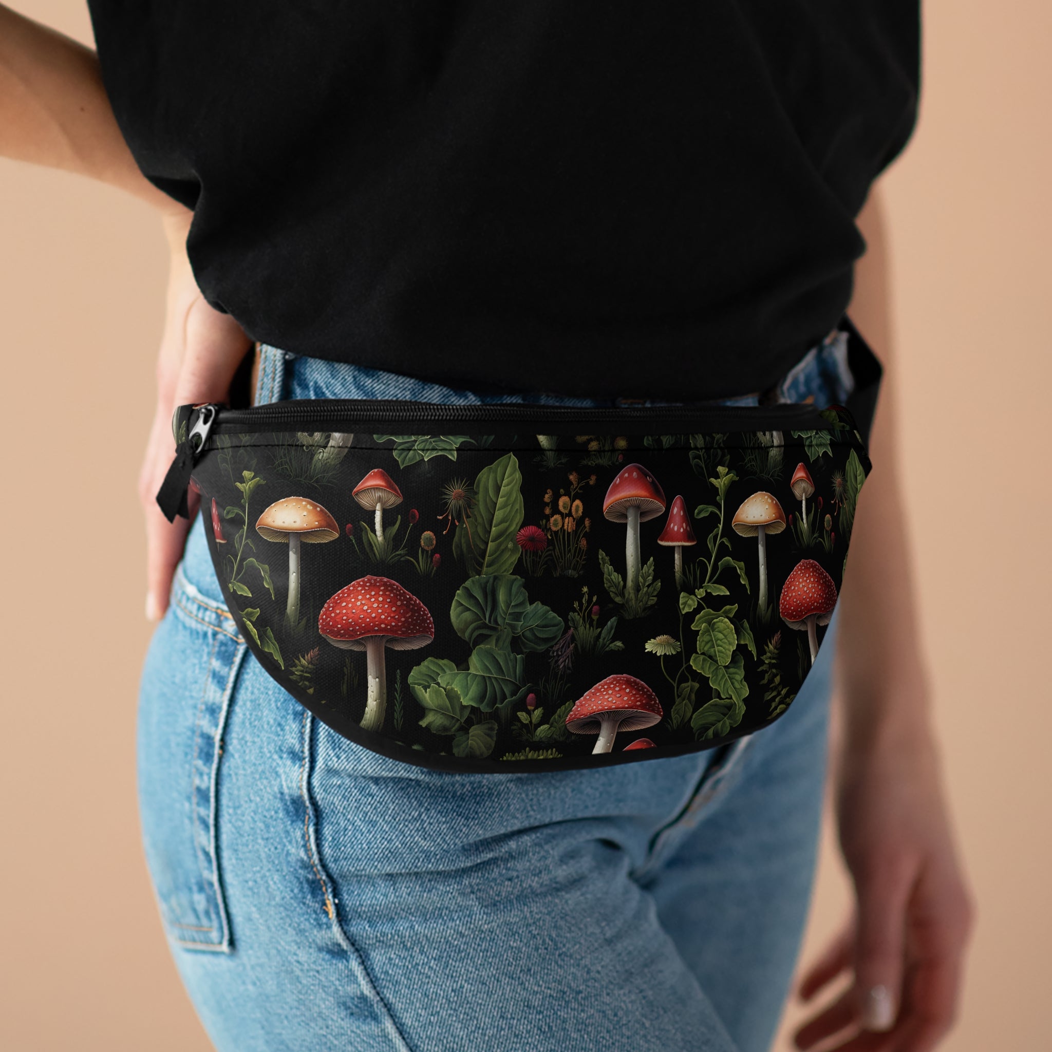 Psychedelic Pizzazz Caps Fanny Pack