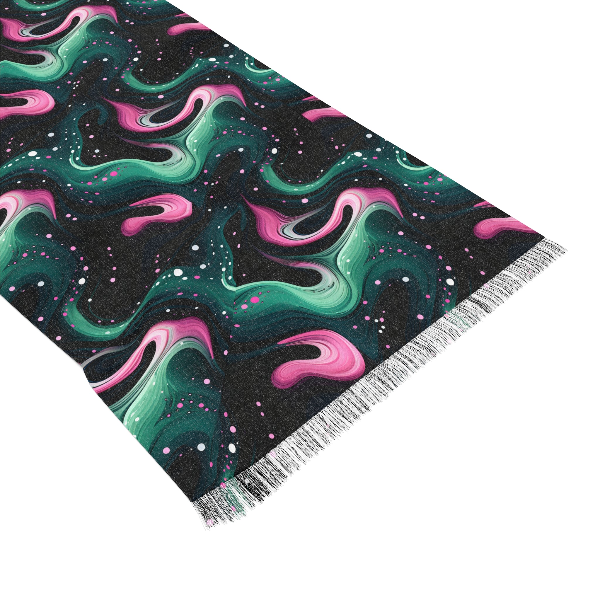 Electric Swirls Light Rave Scarf