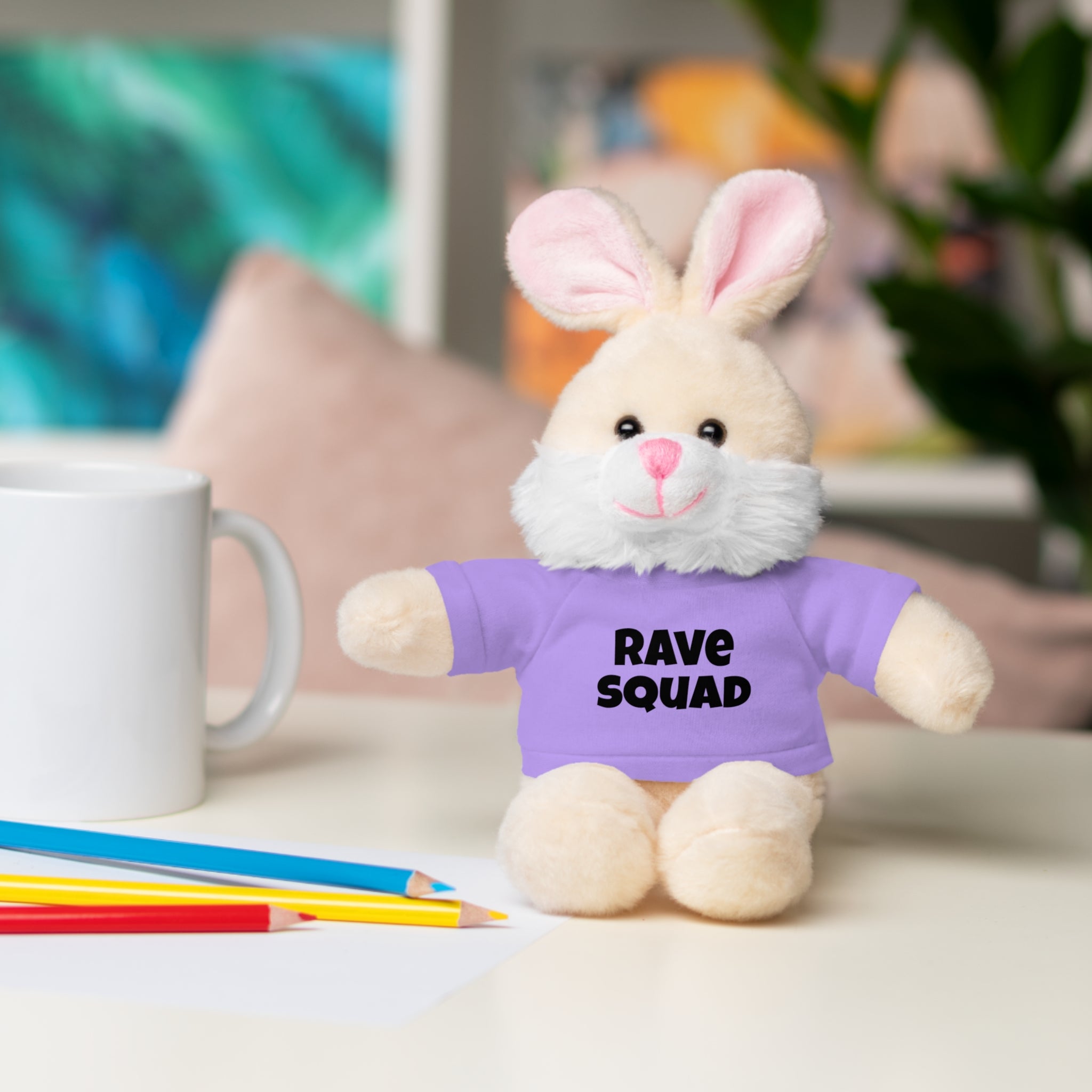 Rave Squad Stuffed Animal with Tee