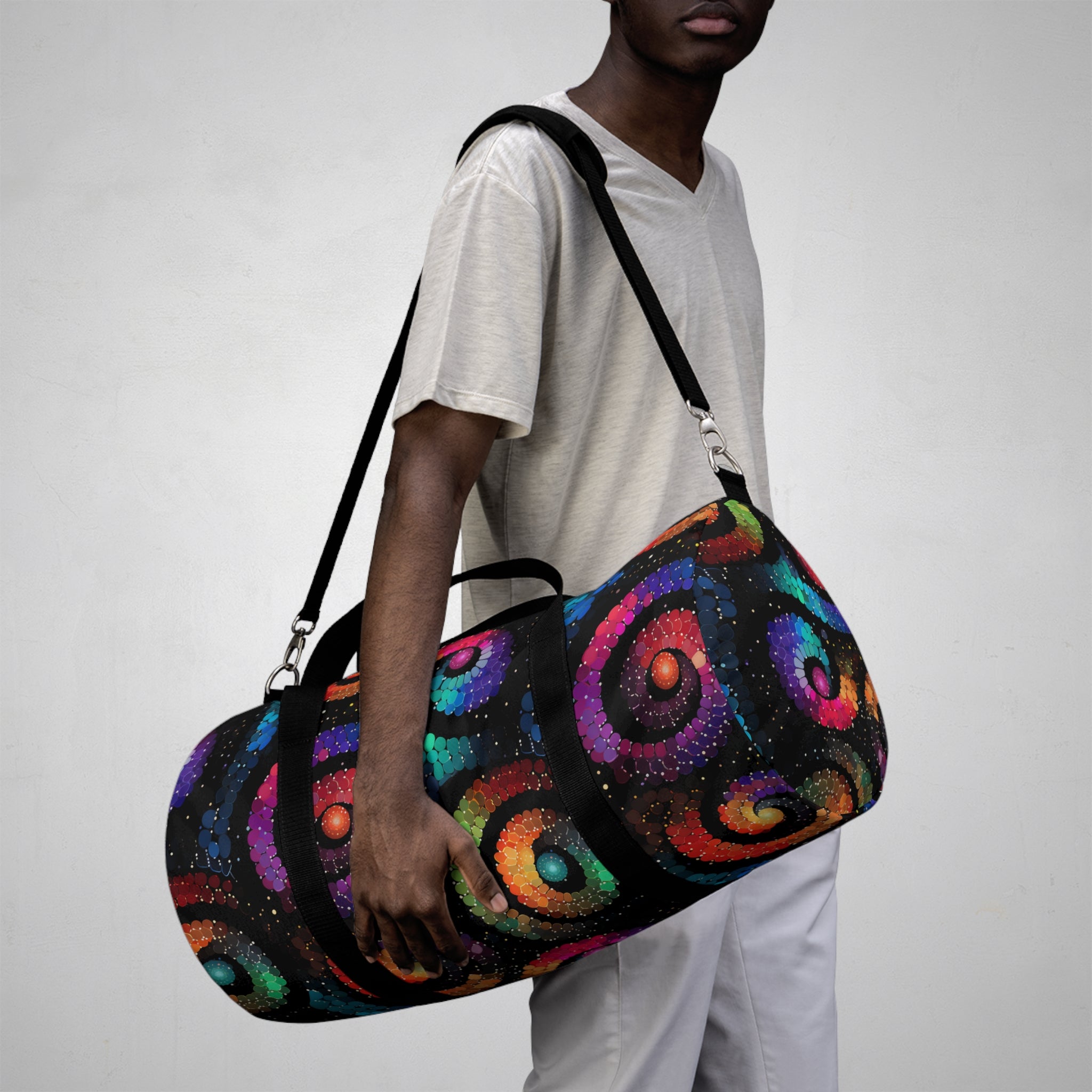 Swirling Serenade Duffel Bag