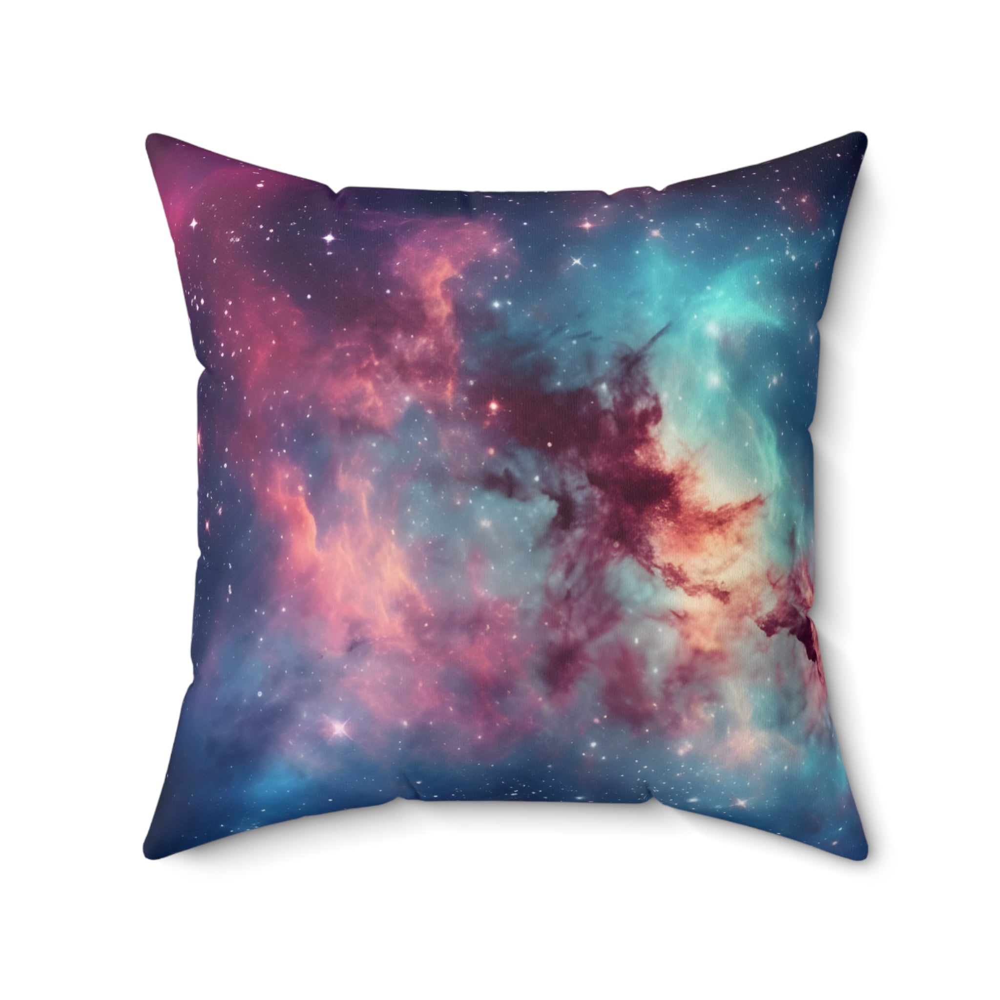 Nebulous Orbit Square Pillow