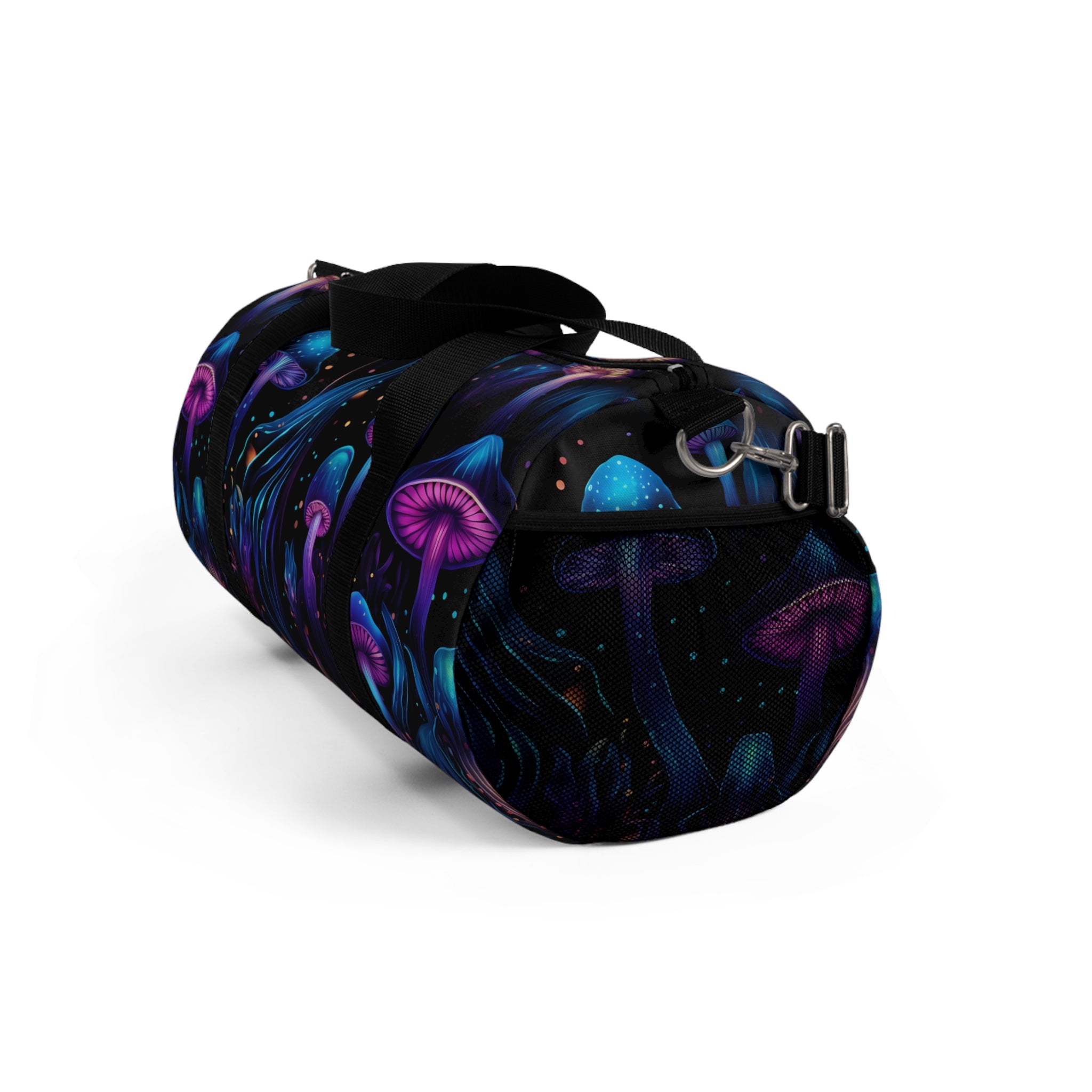 Electric Mushroom Dream Duffel Bag