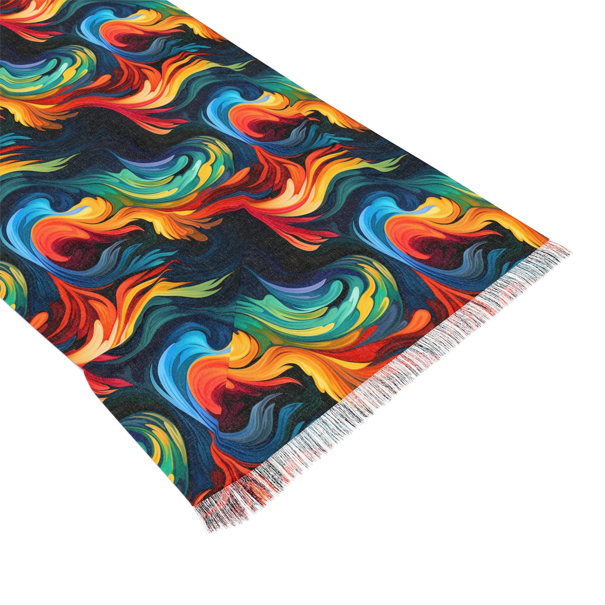 Technicolor Tranquility Light Rave Scarf