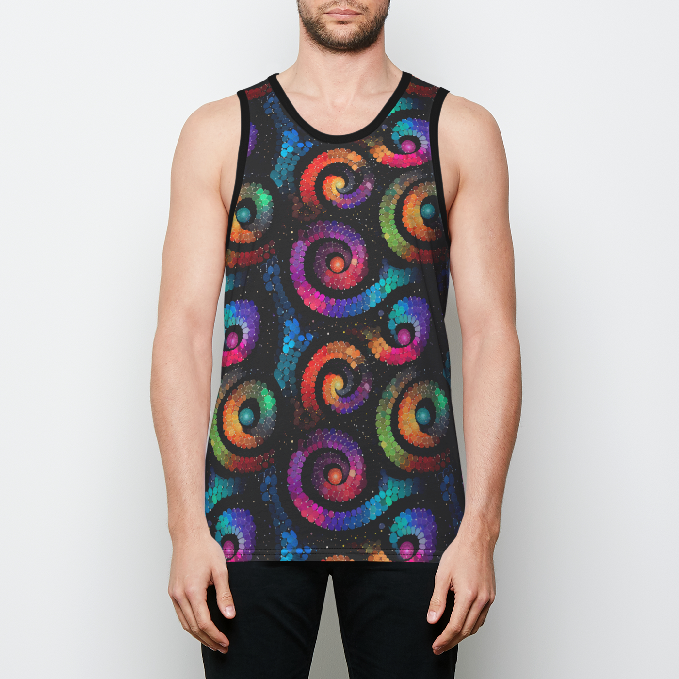 Swirling Serenade Men's Tank