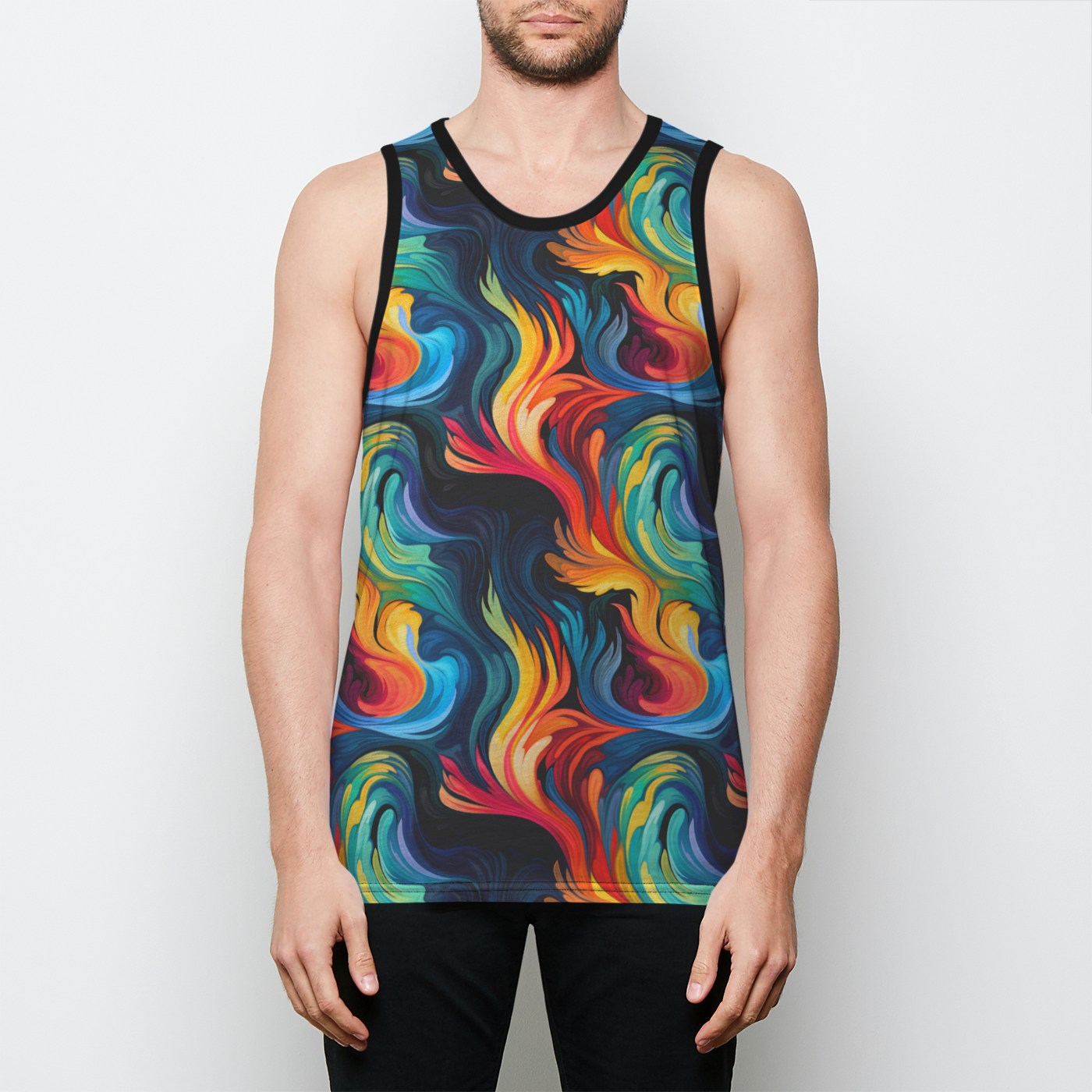 Technicolor Tranquility Men's Tank