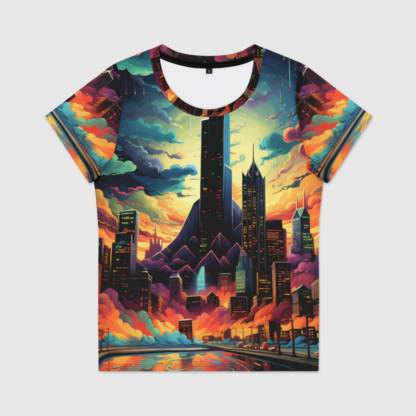 Psychedelic Metropolis Women's Tee