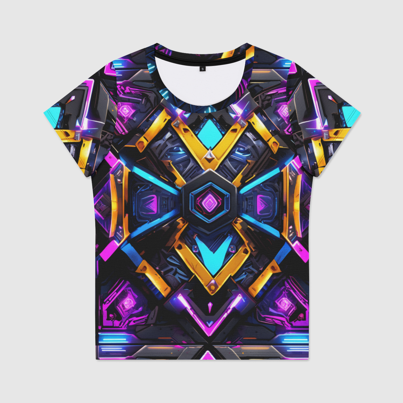 Vibrant Vertex Women's Tee