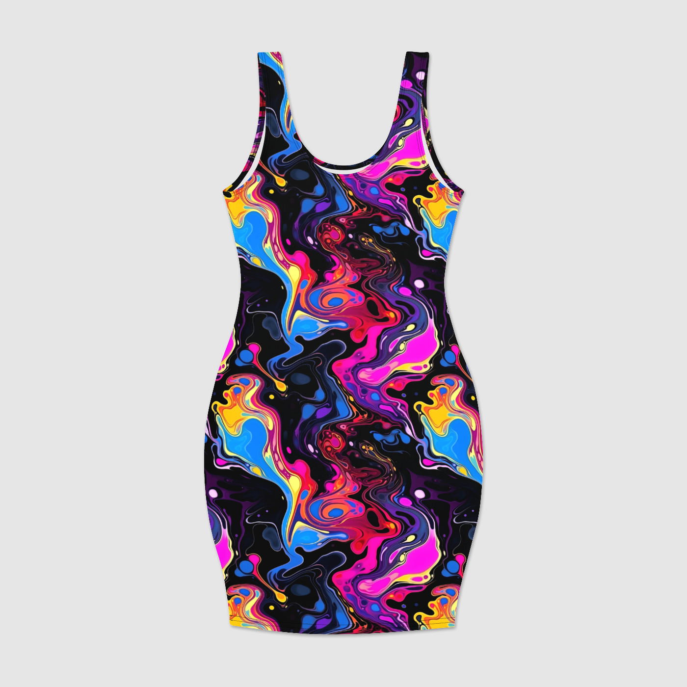 Trance Tornado Bodycon Dress