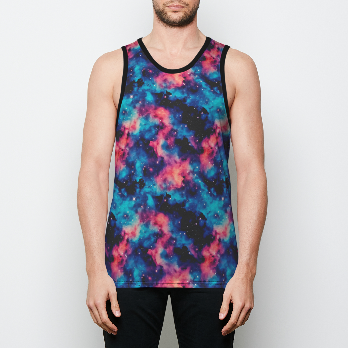 Spiral Galaxy Men's Tank