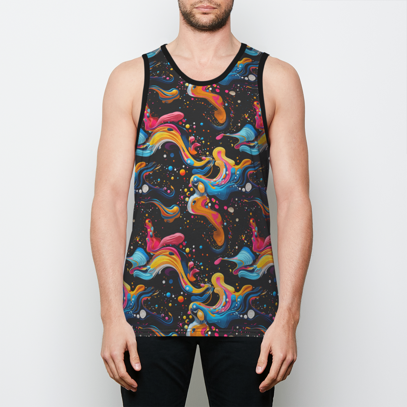 Trippy Tidal Wave Men's Tank