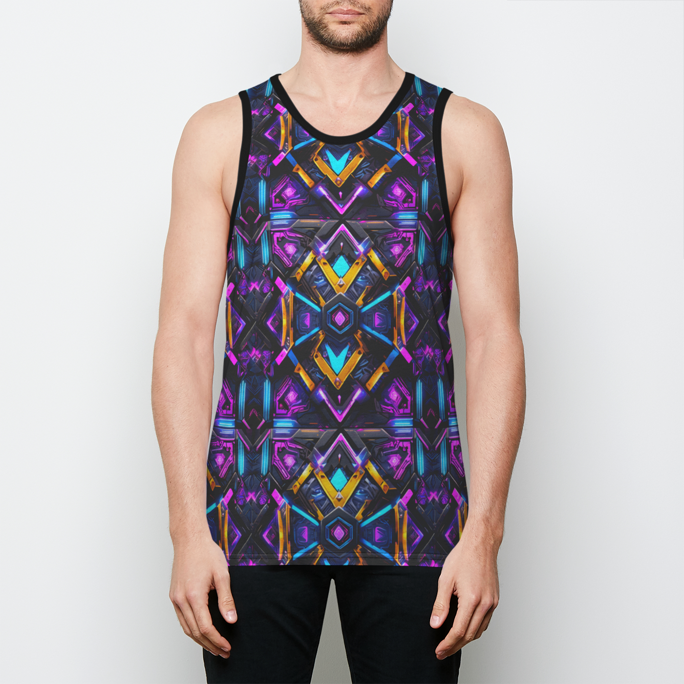 Vibrant Vertex Men's Tank