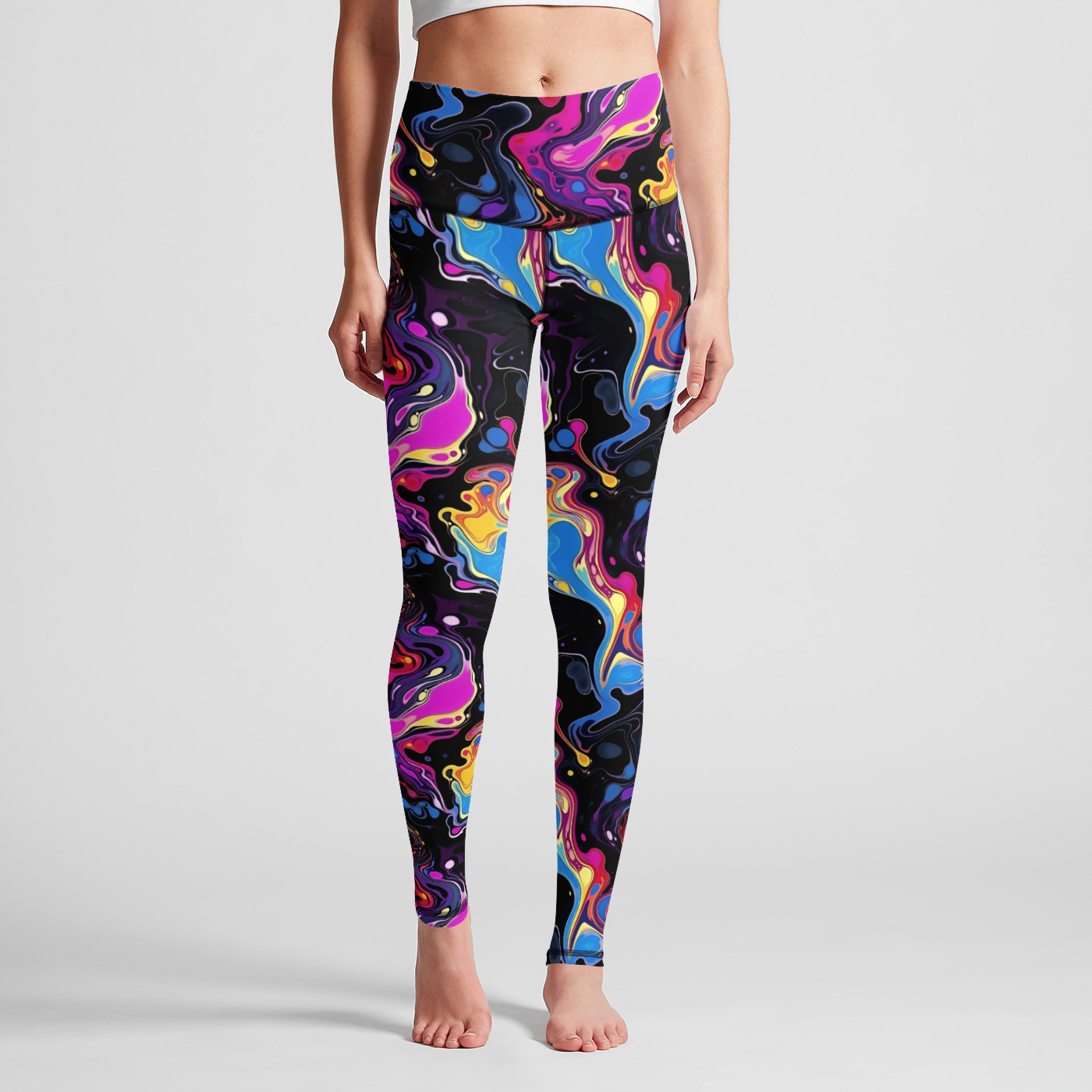 Trance Tornado High Waist Leggings